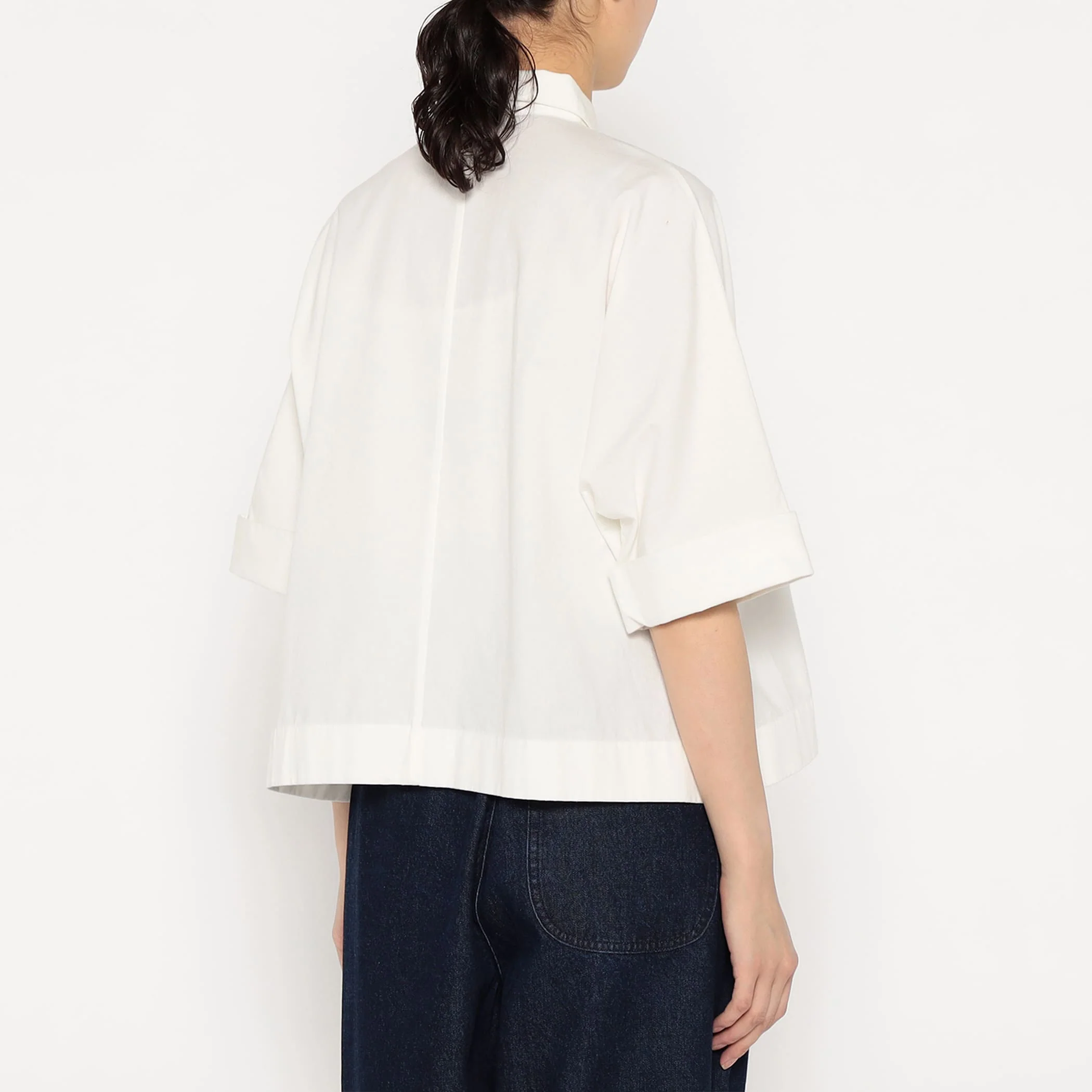 Women's Cotton Chambray Work Shirt - Image 6