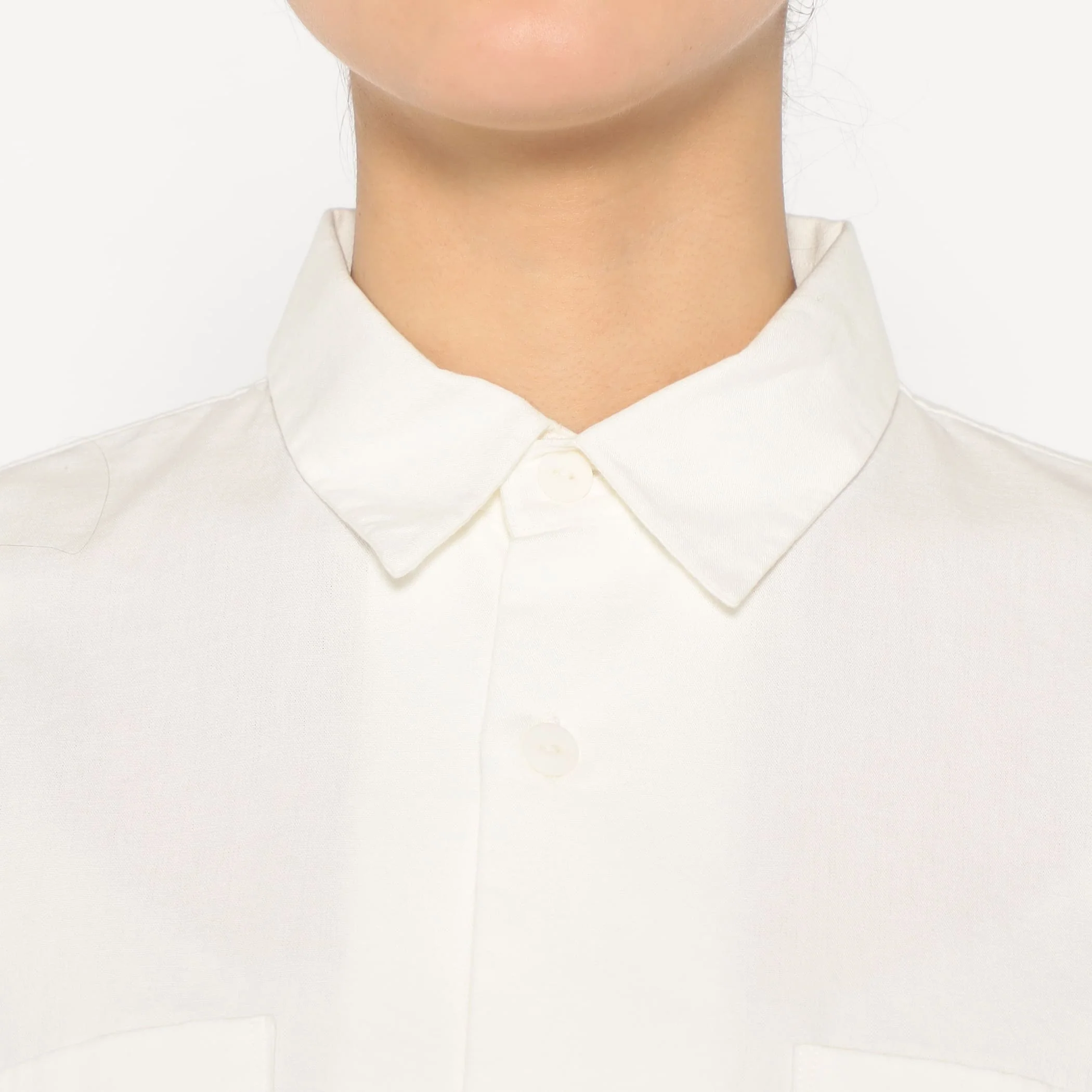 Women's Cotton Chambray Work Shirt - Image 8