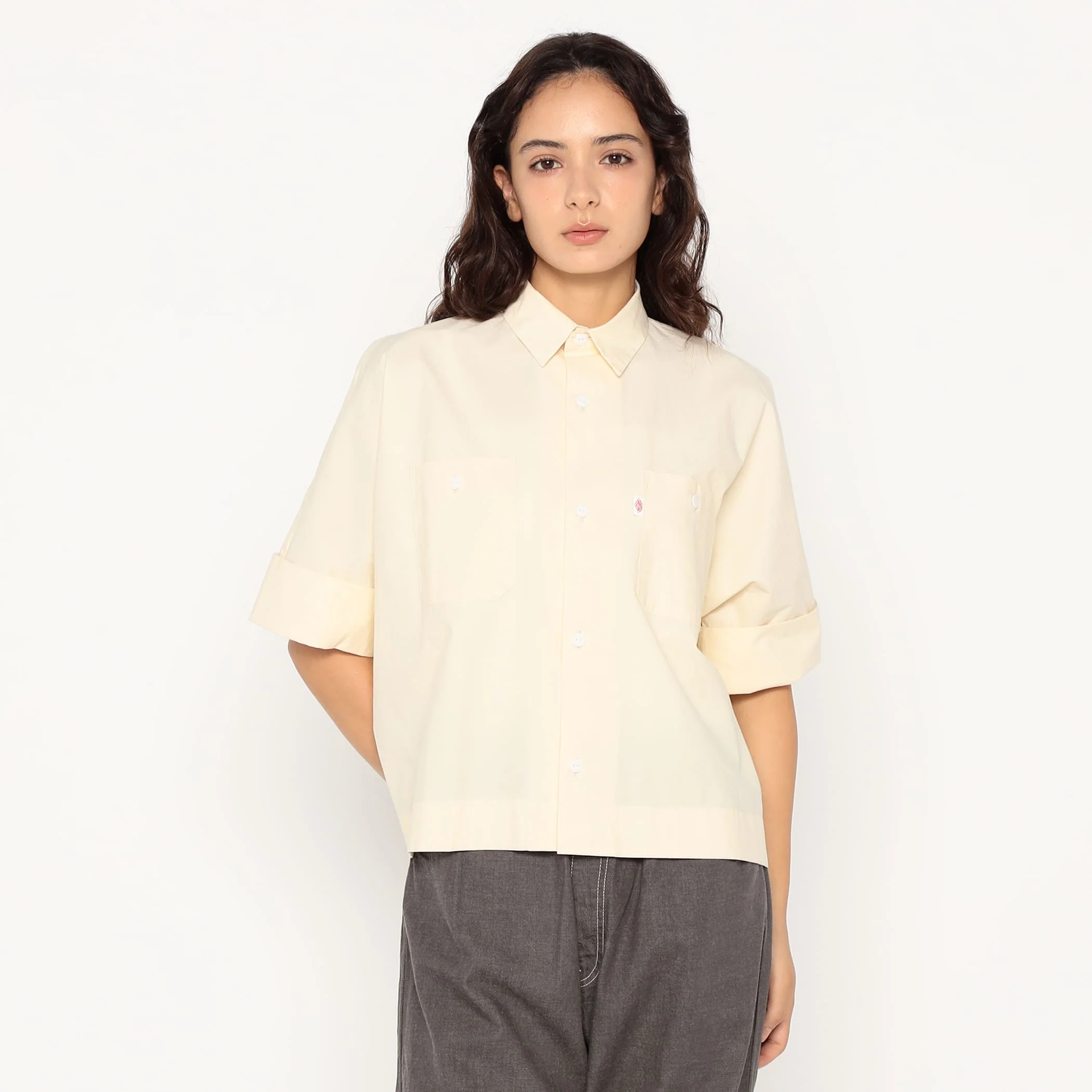 Women's Cotton Poplin Work Shirt - Image 5