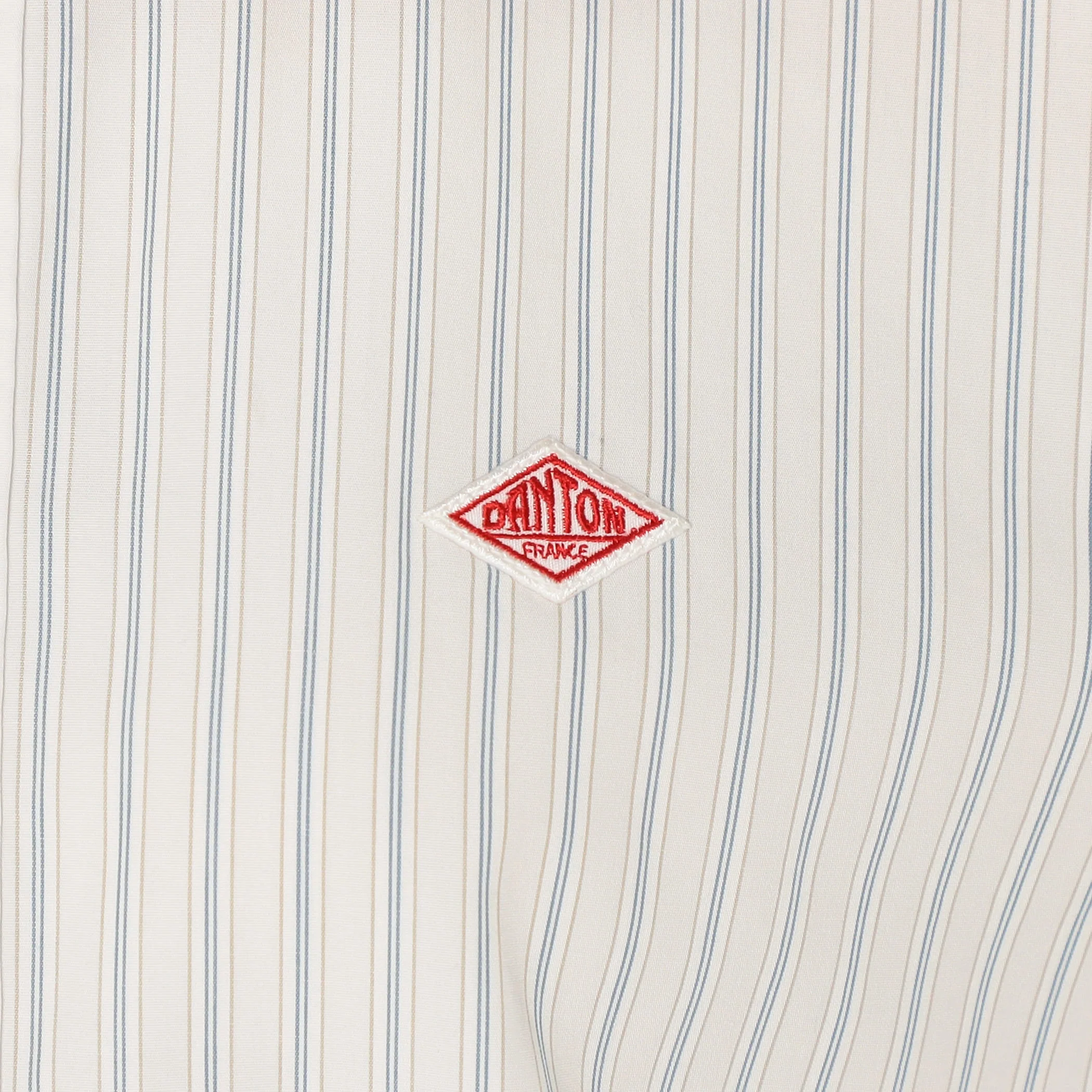 Women's Cotton Poplin Band Collar Shirt - Image 12