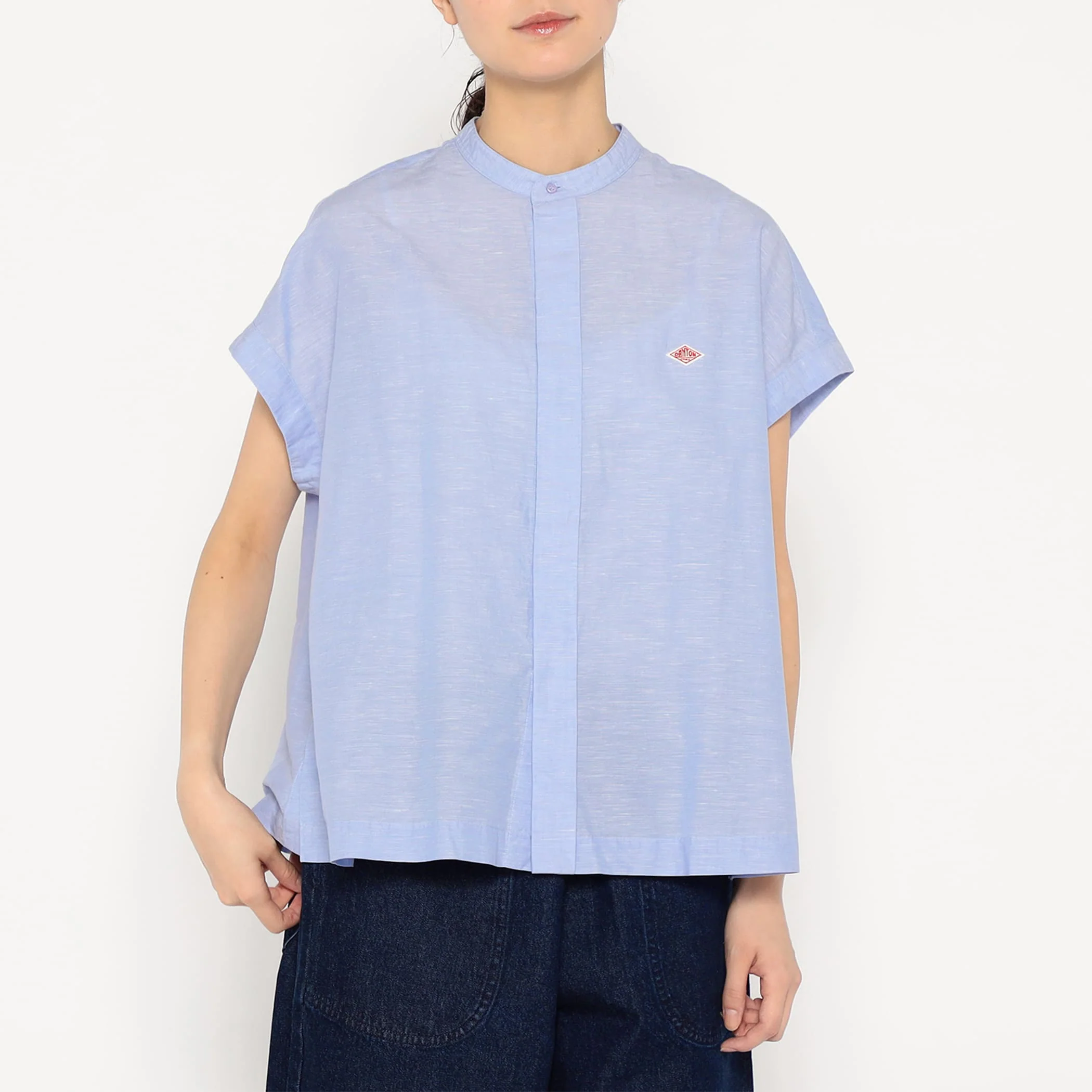 Women's Cotton Linen Slub Sleeveless Shirt - Image 17