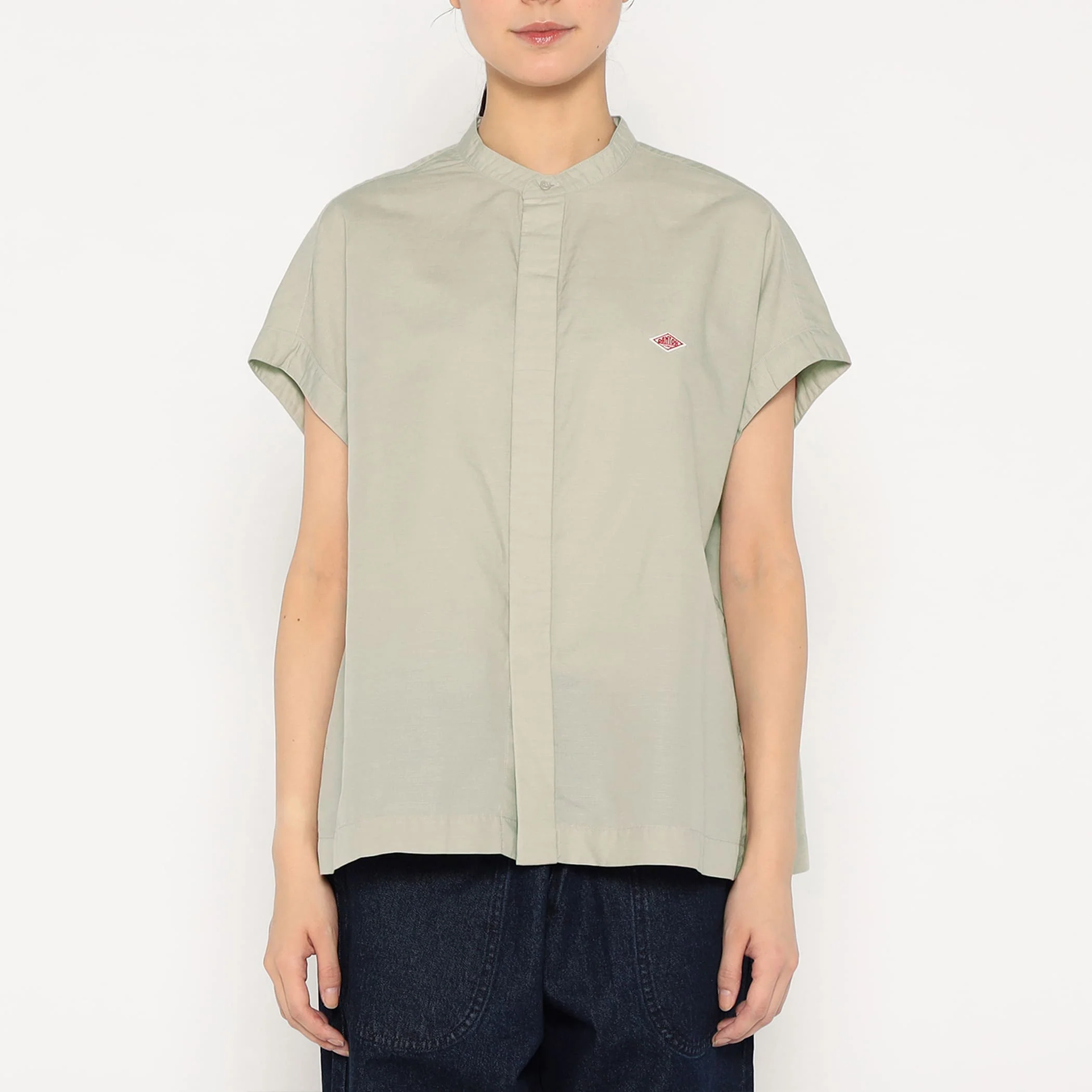 Women's Cotton Linen Slub Sleeveless Shirt - Image 2