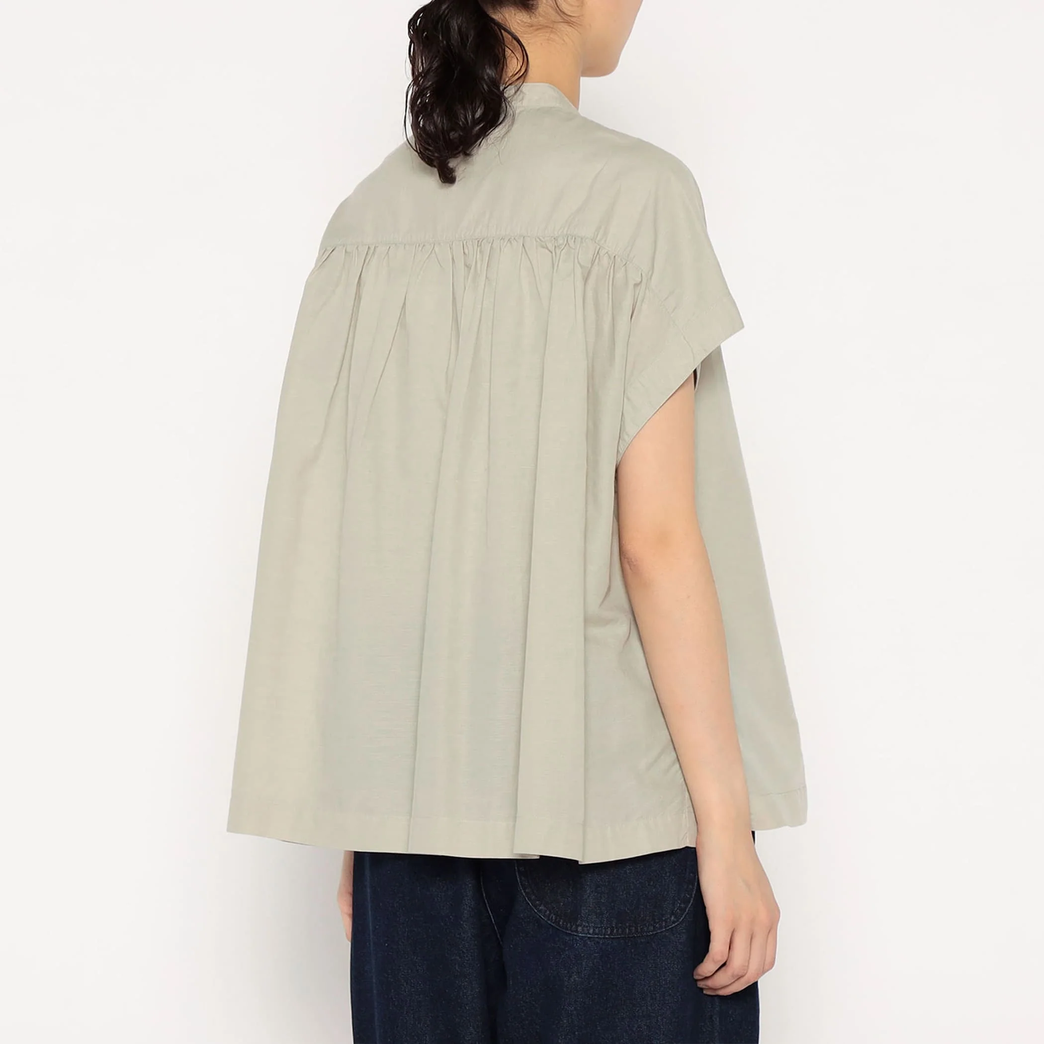 Women's Cotton Linen Slub Sleeveless Shirt - Image 5