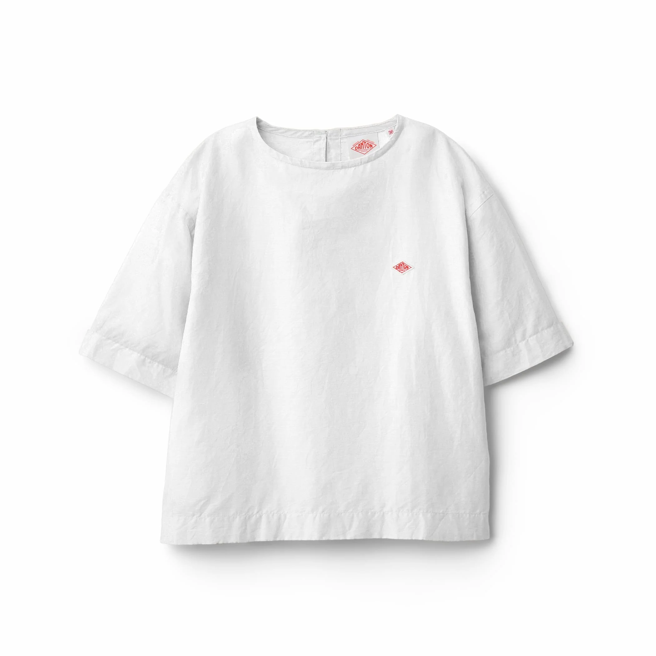 Women's Cotton Linen Slub Pullover Blouse - Image 12