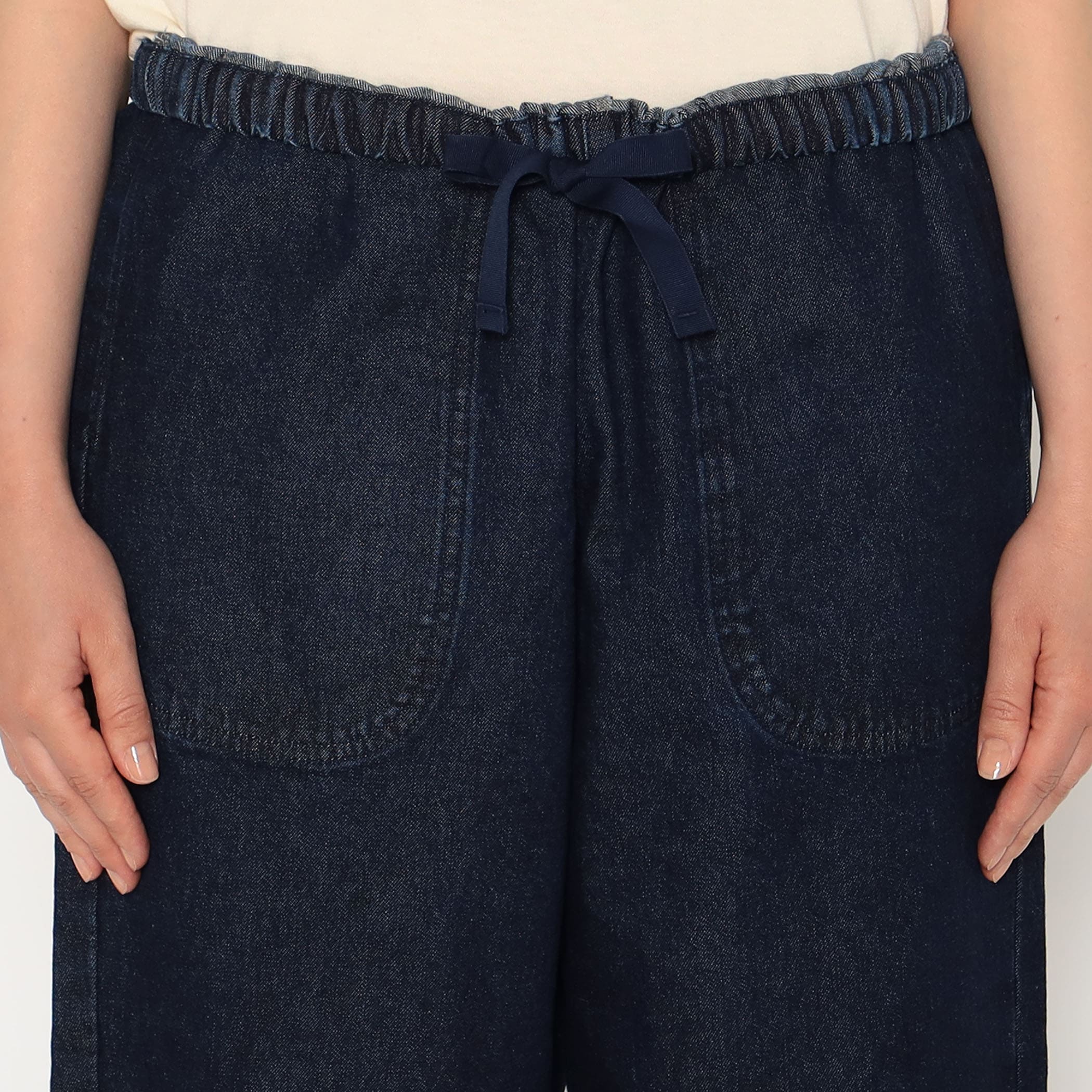 Women's Denim Easy Pants - Image 11
