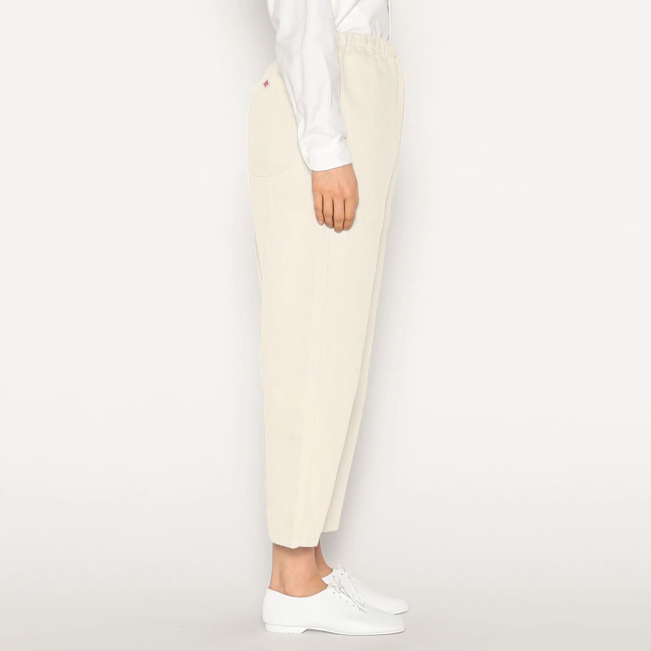 Women's Cotton Linen Twill Easy Pants - Image 4