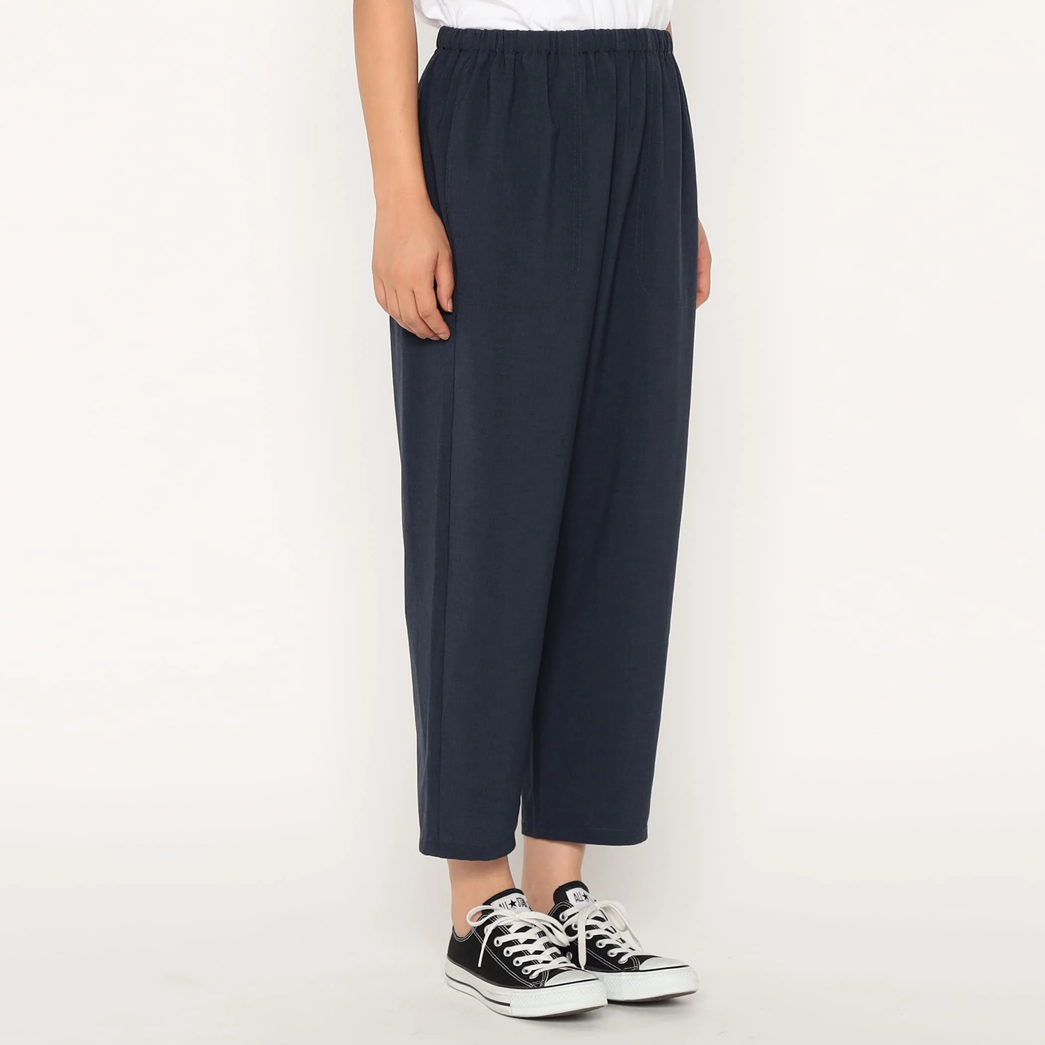Women's Wool-Like Stretch Polyester Easy Pants - Image 4