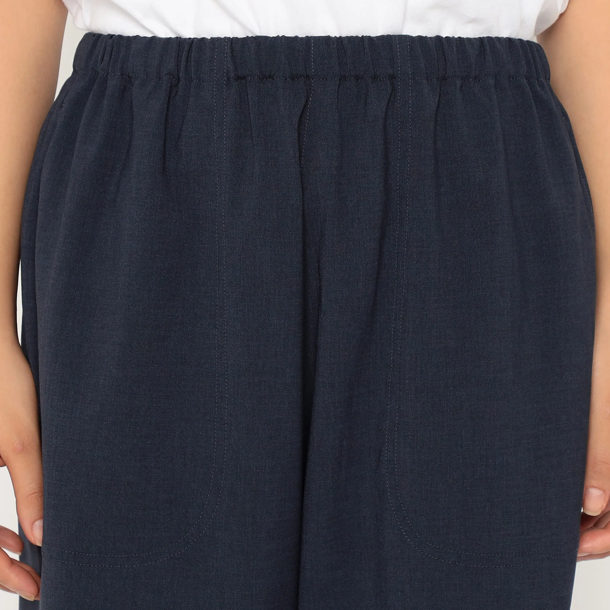 Women's Wool-Like Stretch Polyester Easy Pants - Image 8