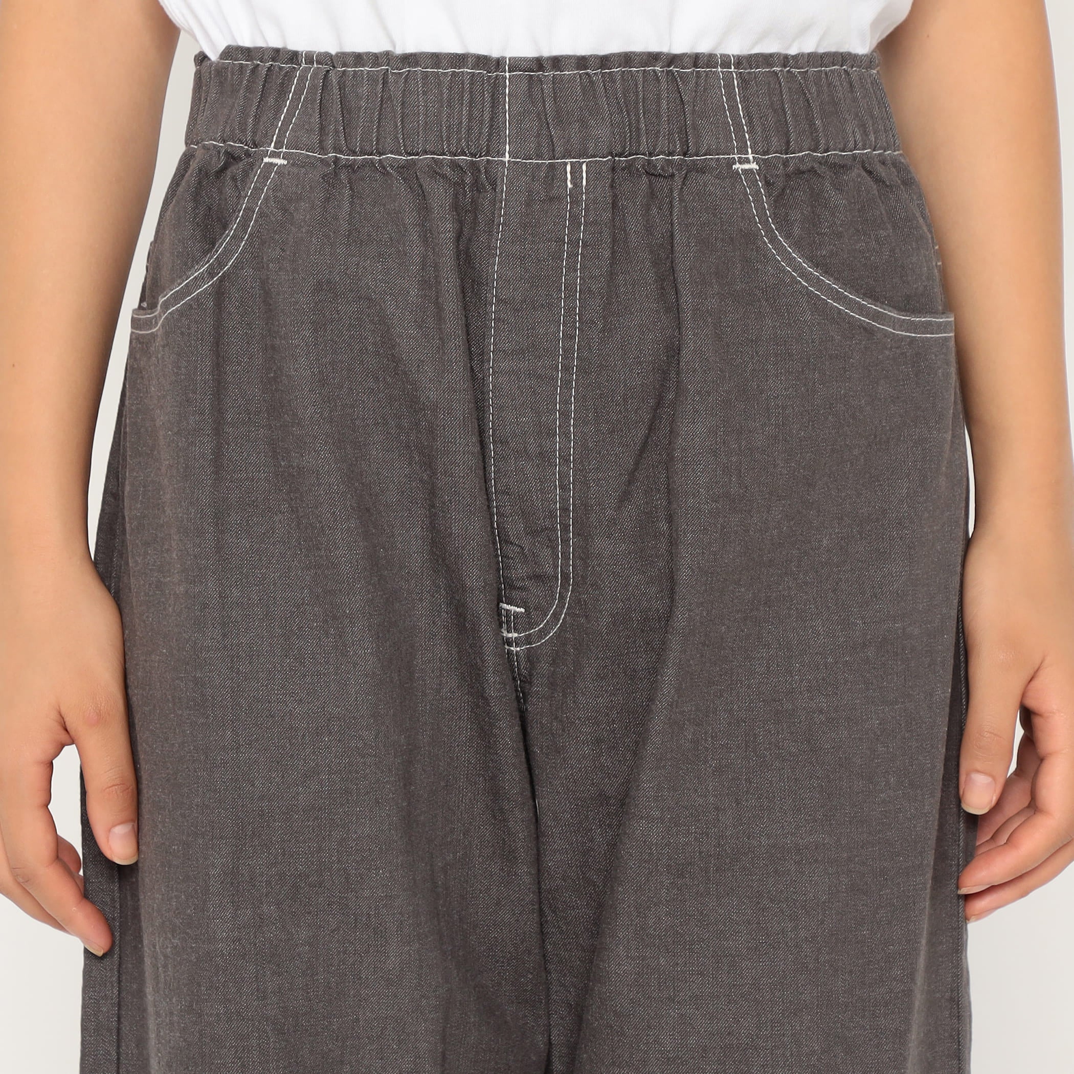 Women's Color Denim Easy Pants - Image 10