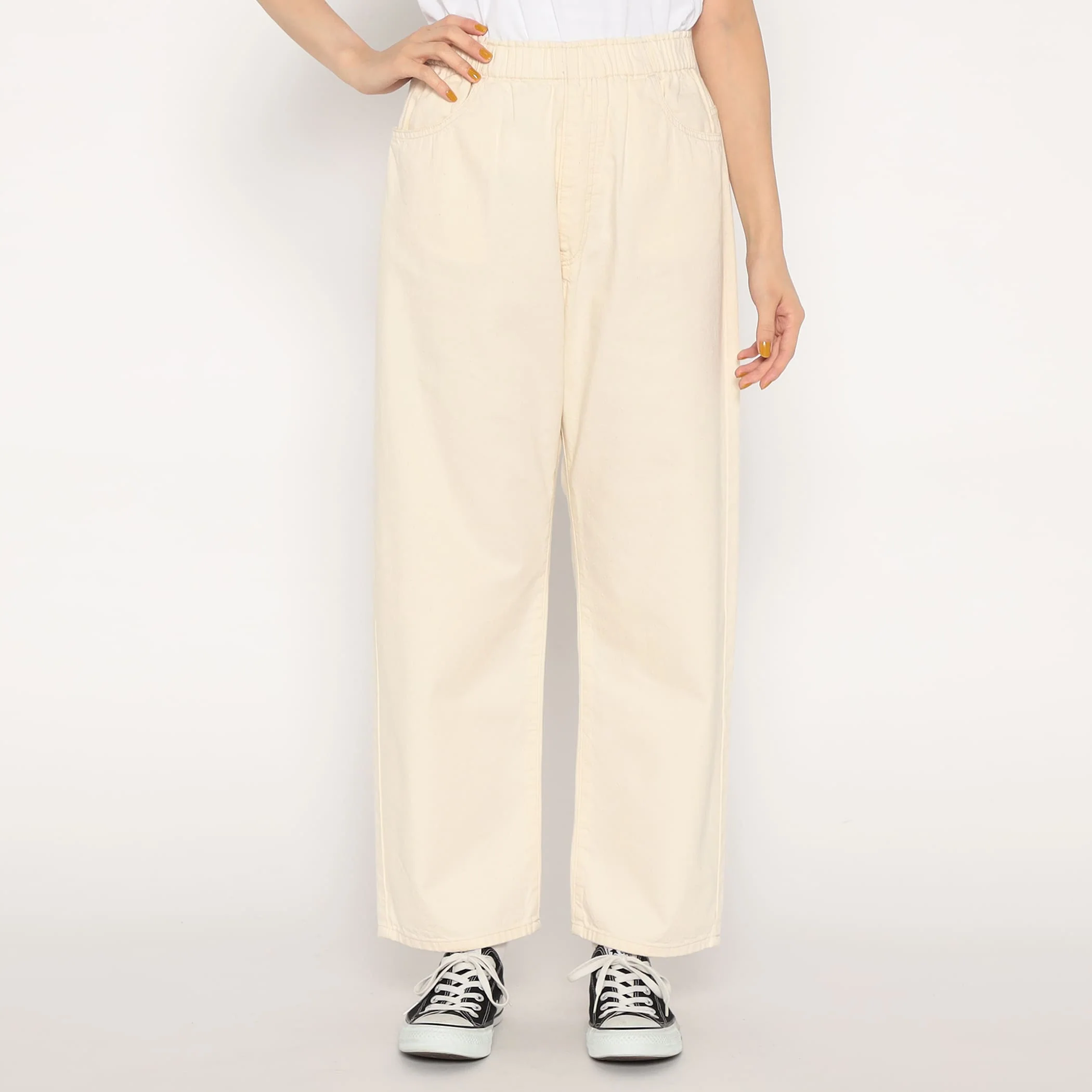 Women's Color Denim Easy Pants - Image 17