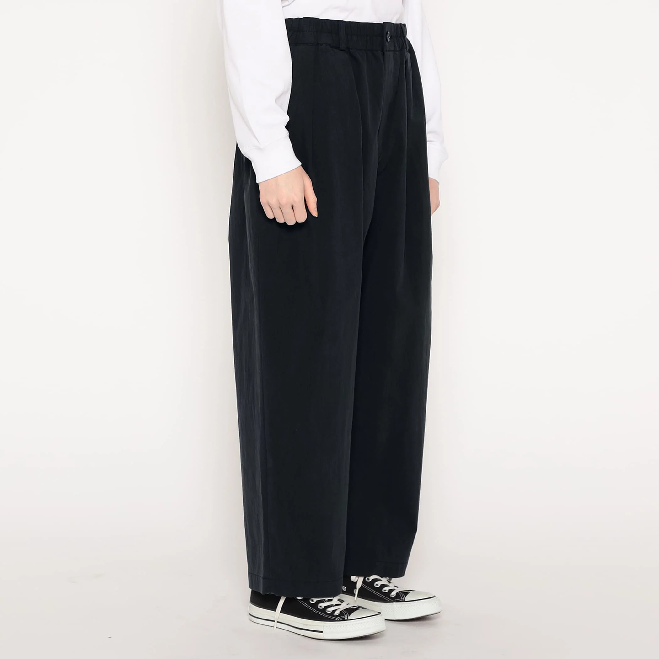 Women's C/N Twill Double Pleated Easy Pants - Image 5