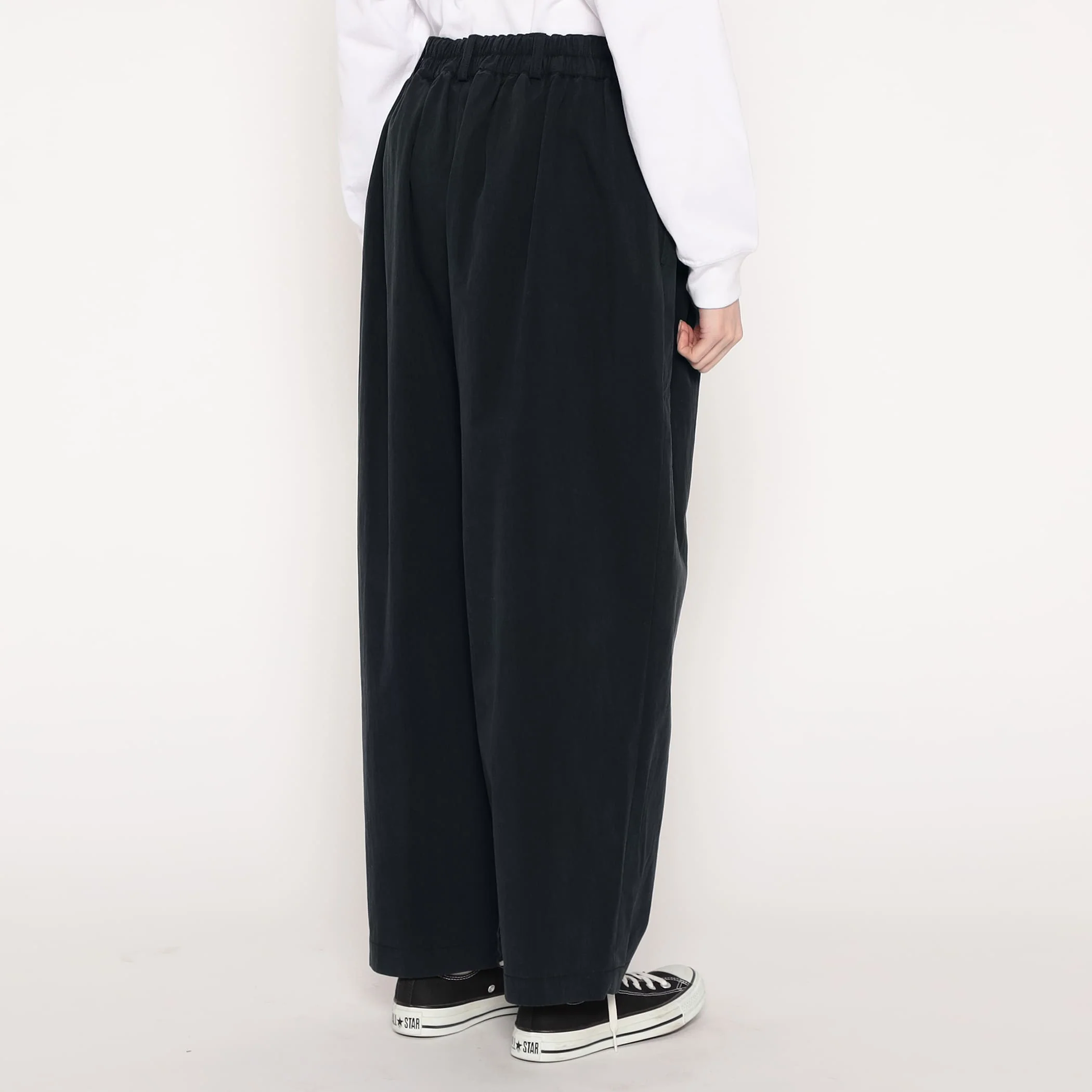 Women's C/N Twill Double Pleated Easy Pants - Image 7