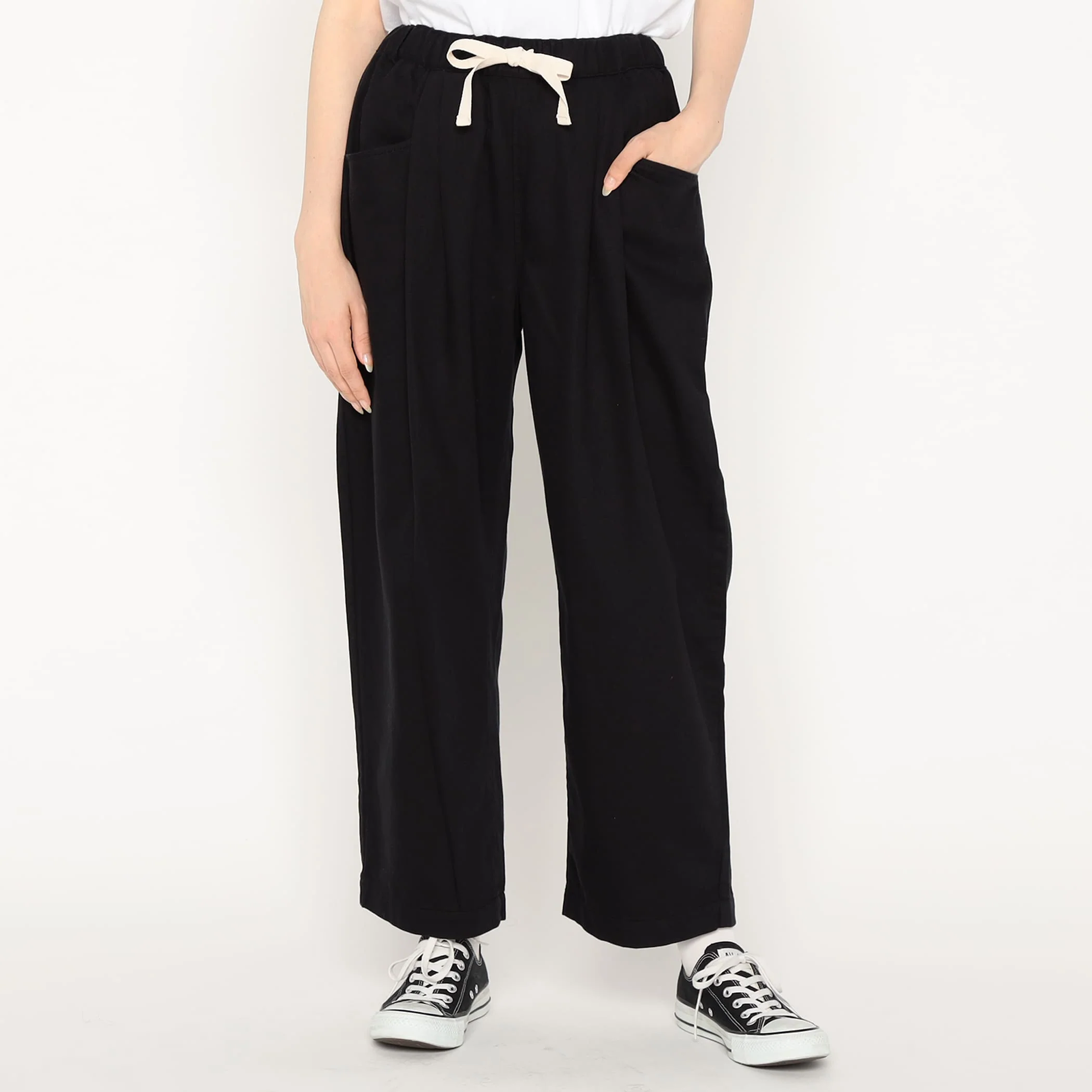 Women's Lightweight Twill 2tuck Easy Pants - Image 17