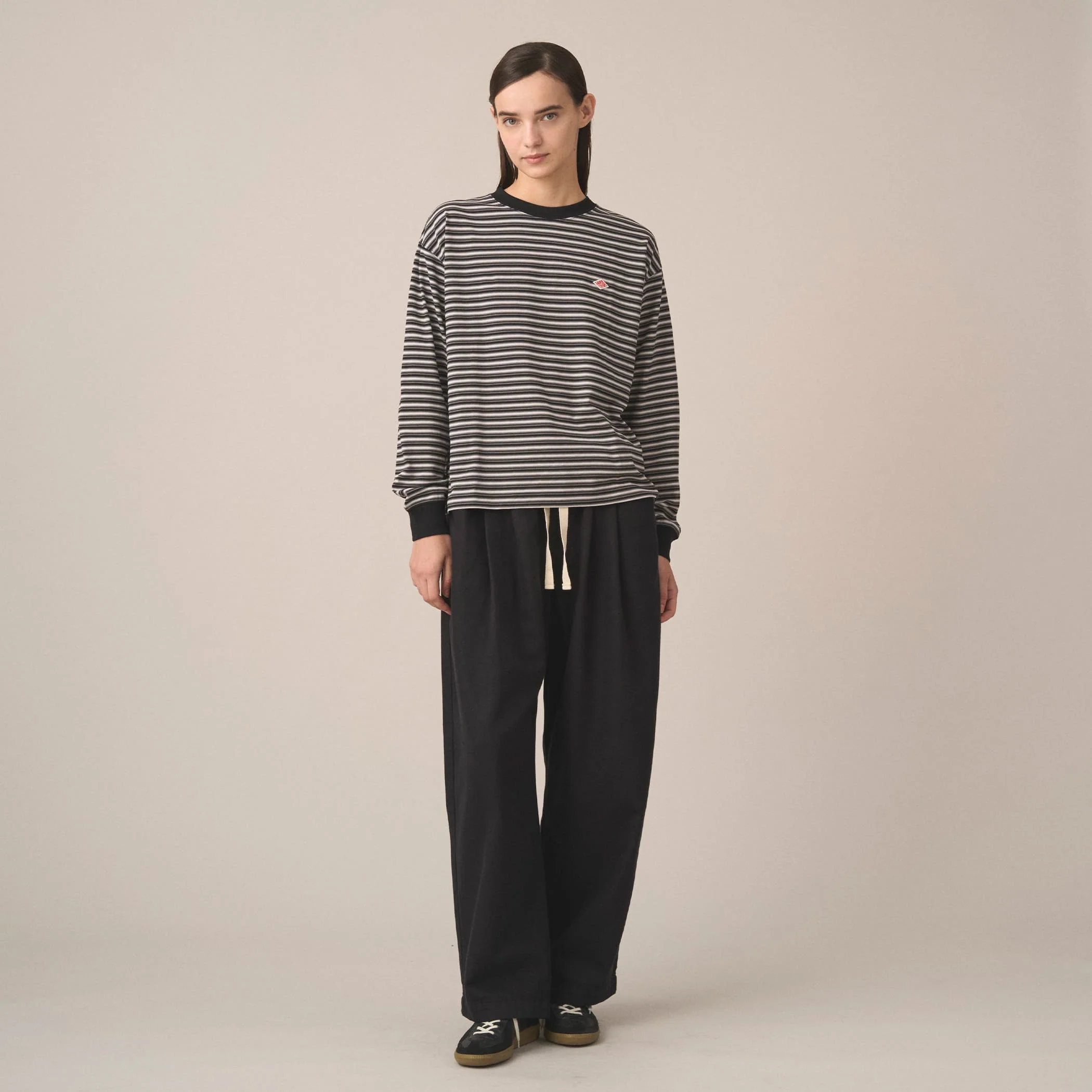 Women's Lightweight Twill 2tuck Easy Pants - Image 2