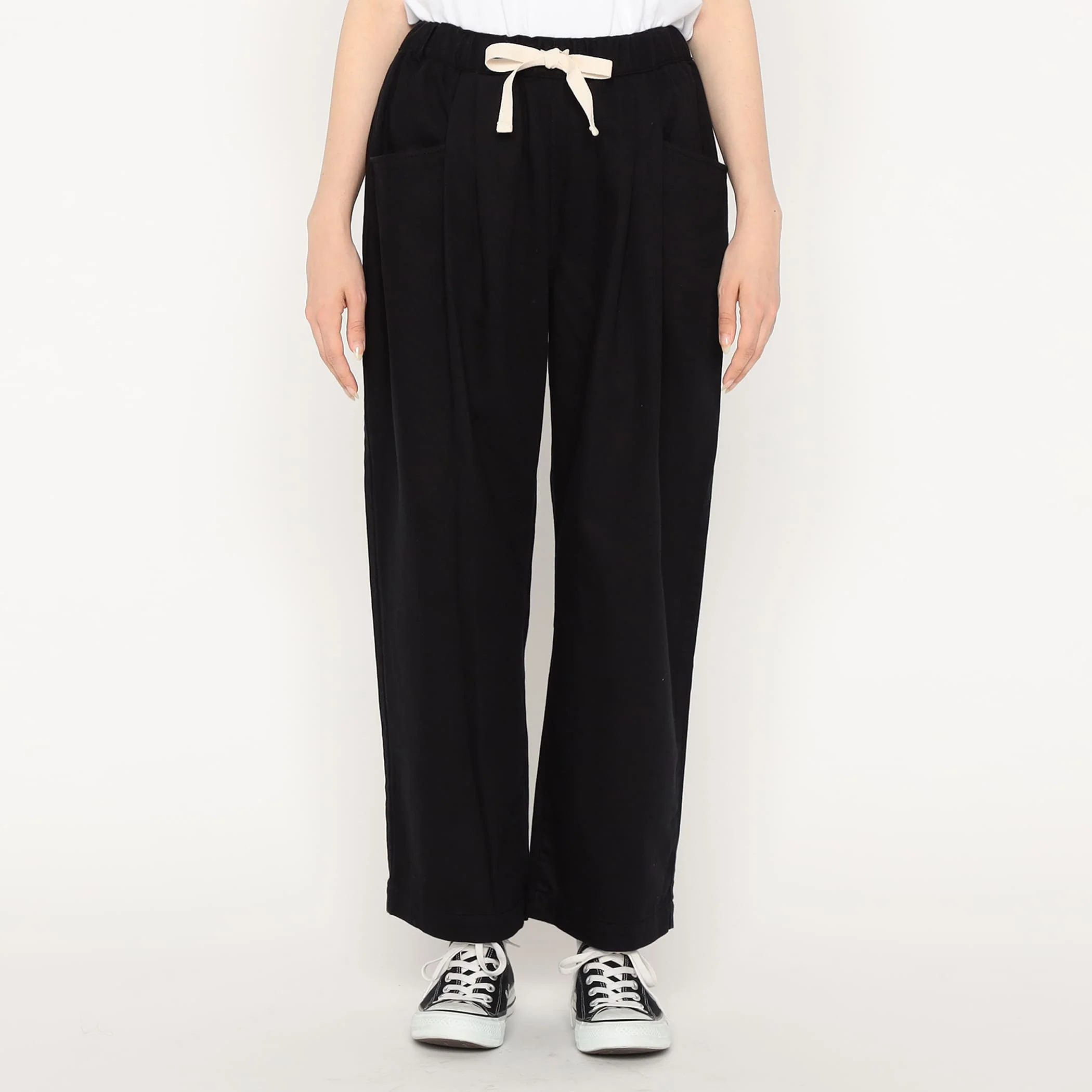 Women's Lightweight Twill 2tuck Easy Pants - Image 4