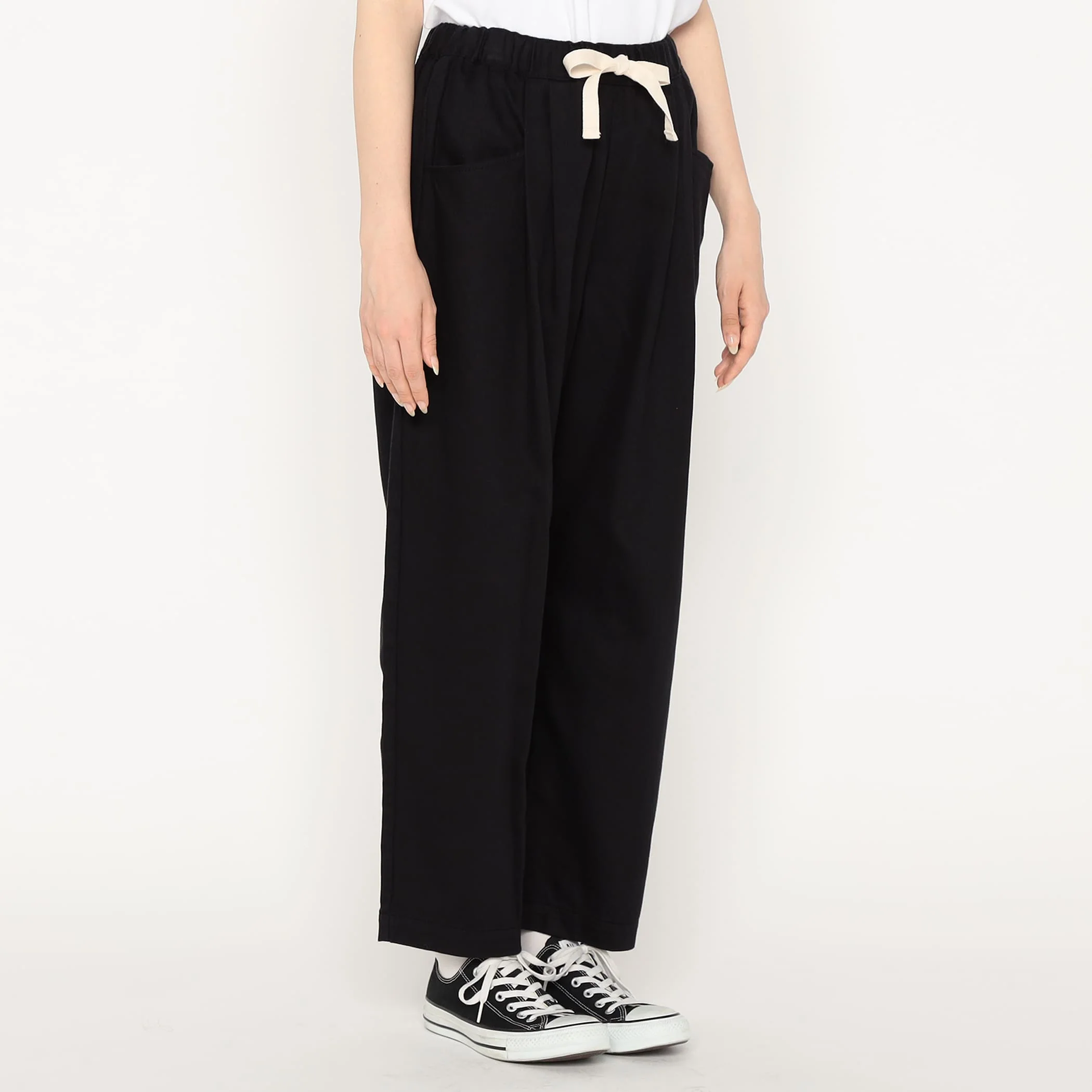 Women's Lightweight Twill 2tuck Easy Pants - Image 5
