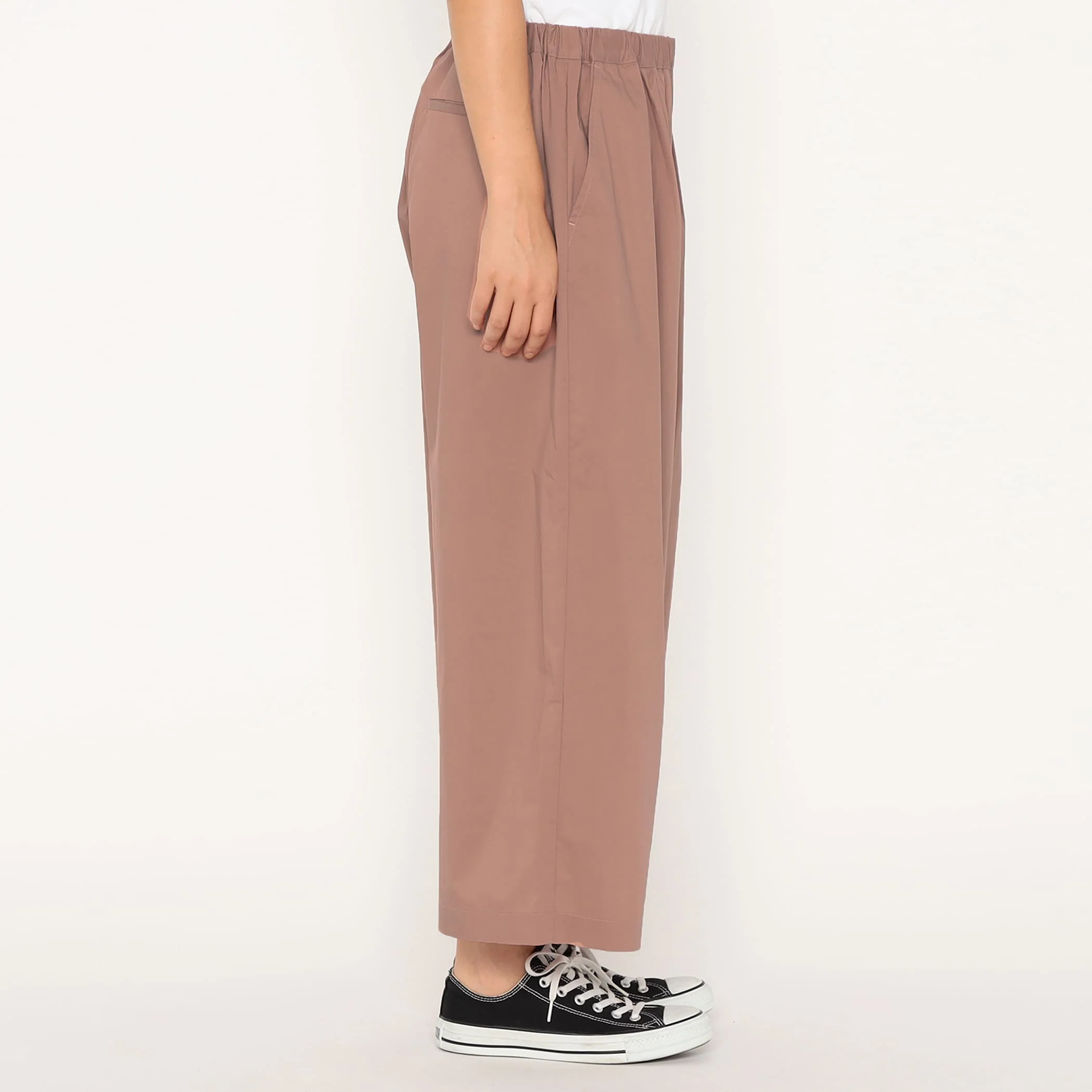 Women's Typewriter Cropped Wide Pants - Image 6