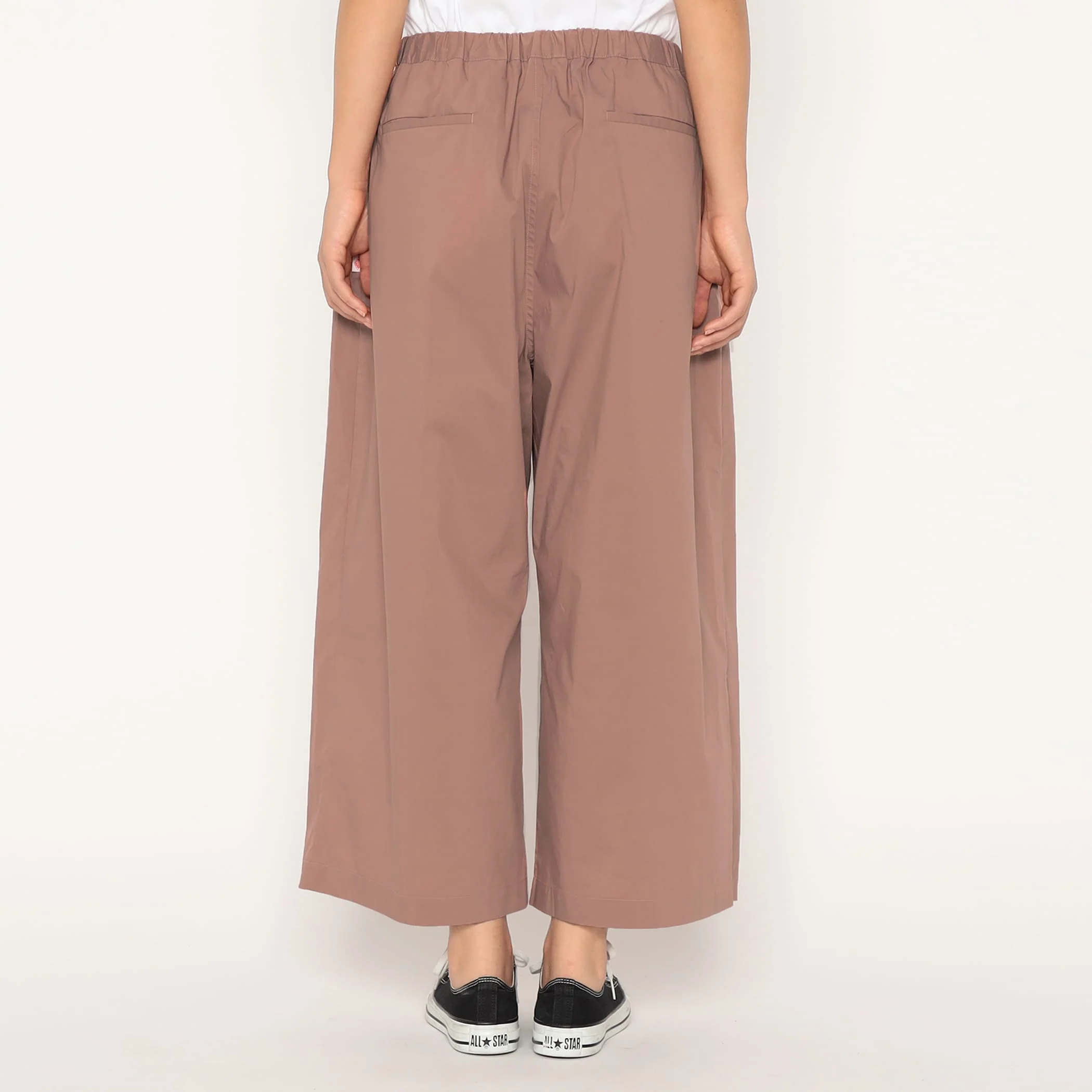 Women's Typewriter Cropped Wide Pants - Image 8