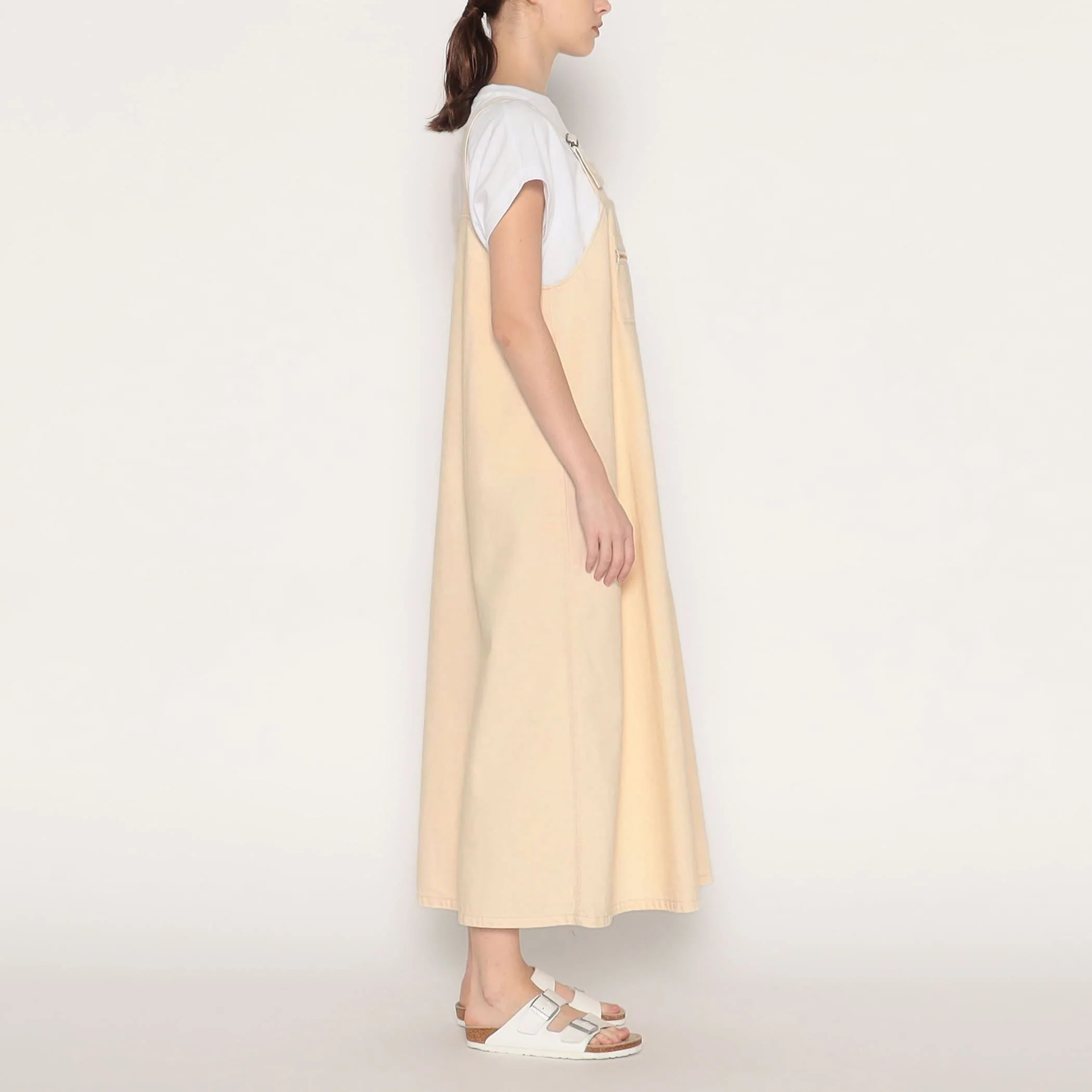 Women's Cotton Drill Overalls Skirt - Image 5
