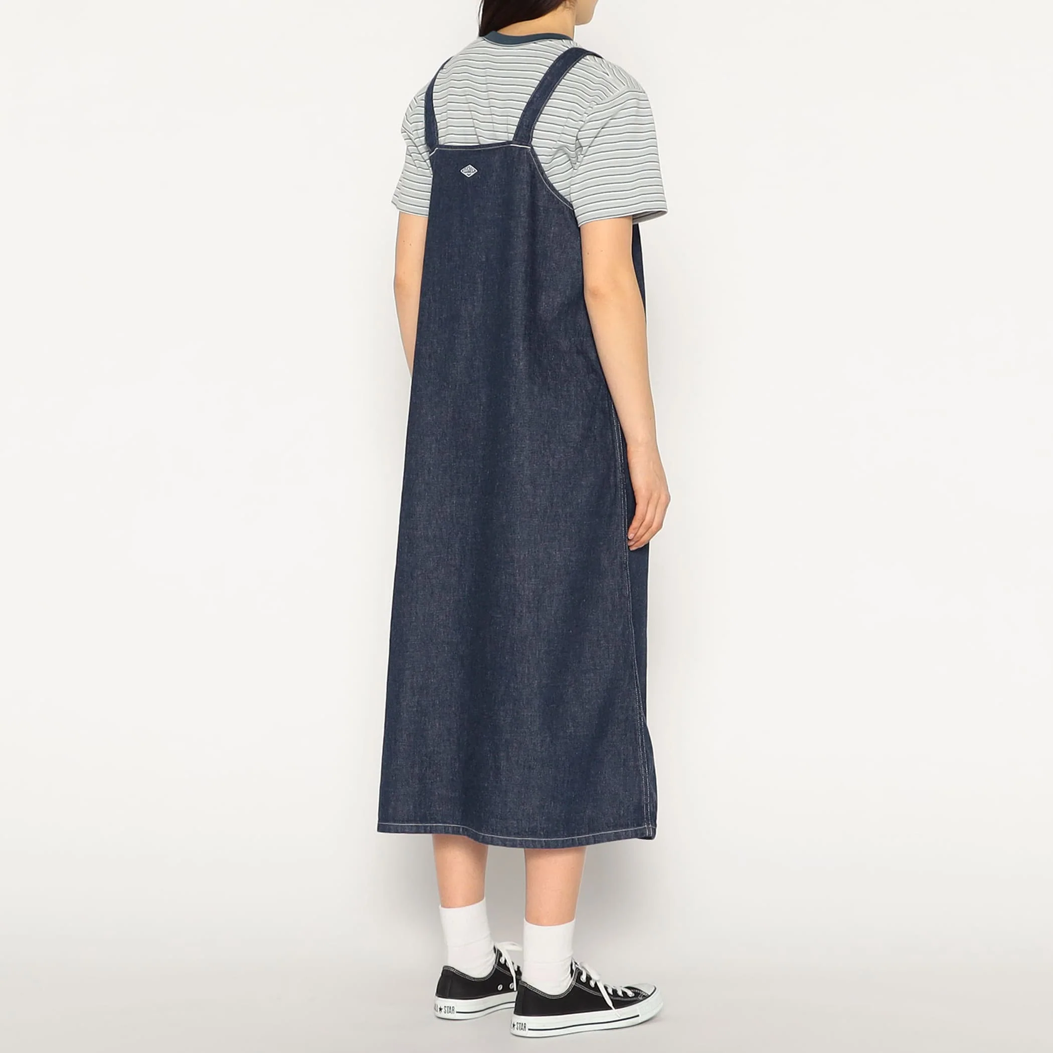 Women's Denim Overalls Skirt - Image 5