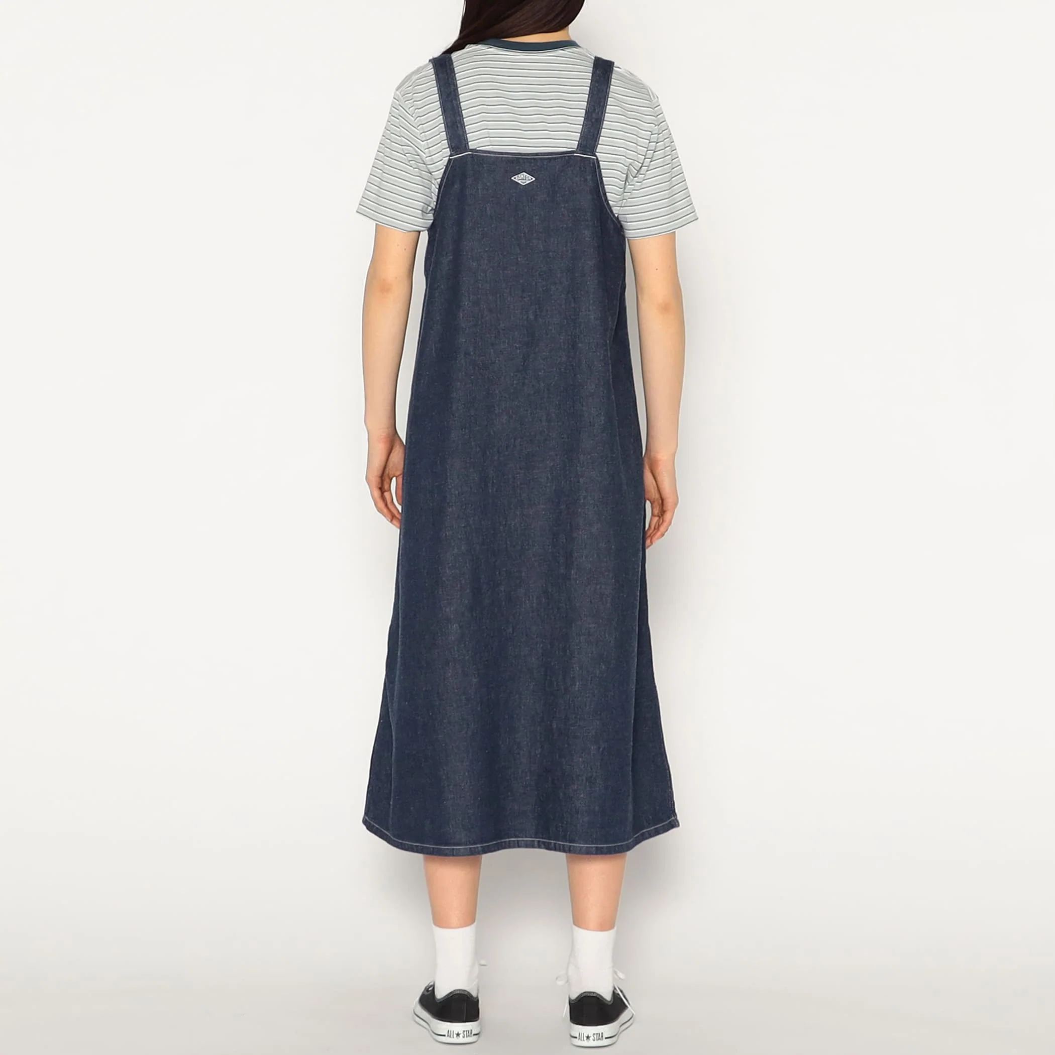 Women's Denim Overalls Skirt - Image 6