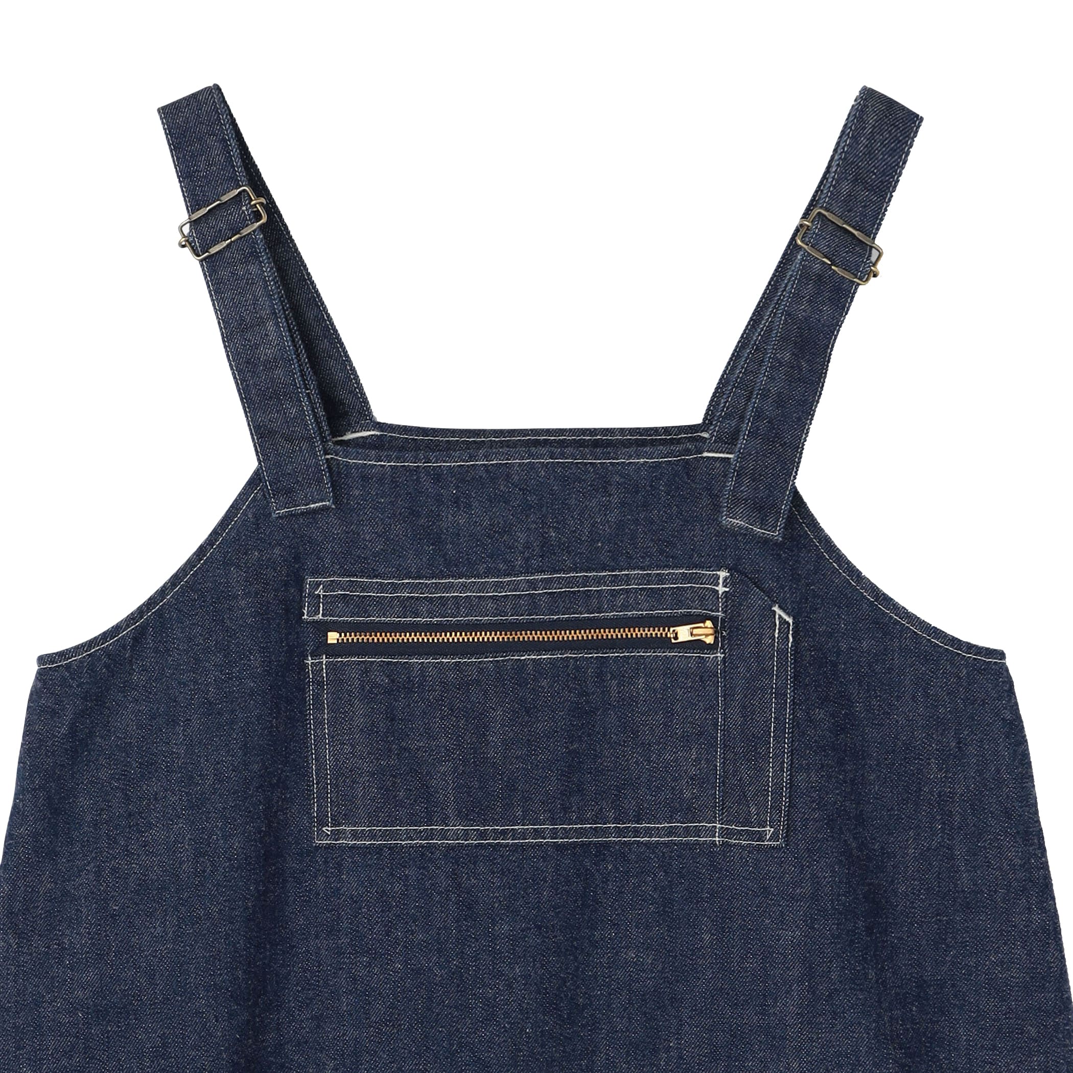 Women's Denim Overalls Skirt - Image 7