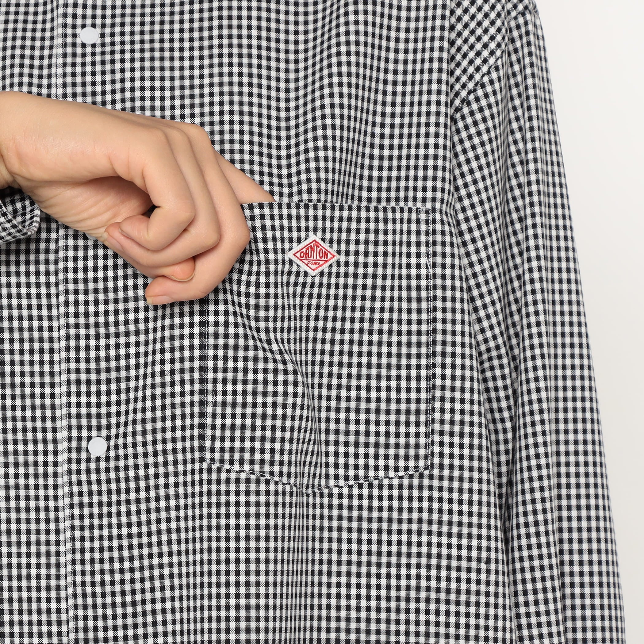 Women's Oxford Classic Collar Dress - Image 11