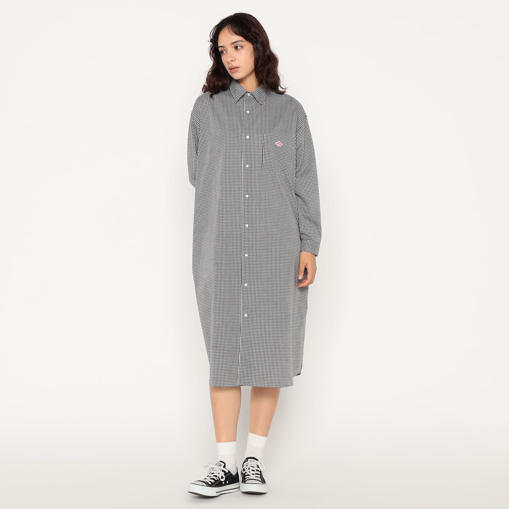 Women's Oxford Classic Collar Dress - Image 17