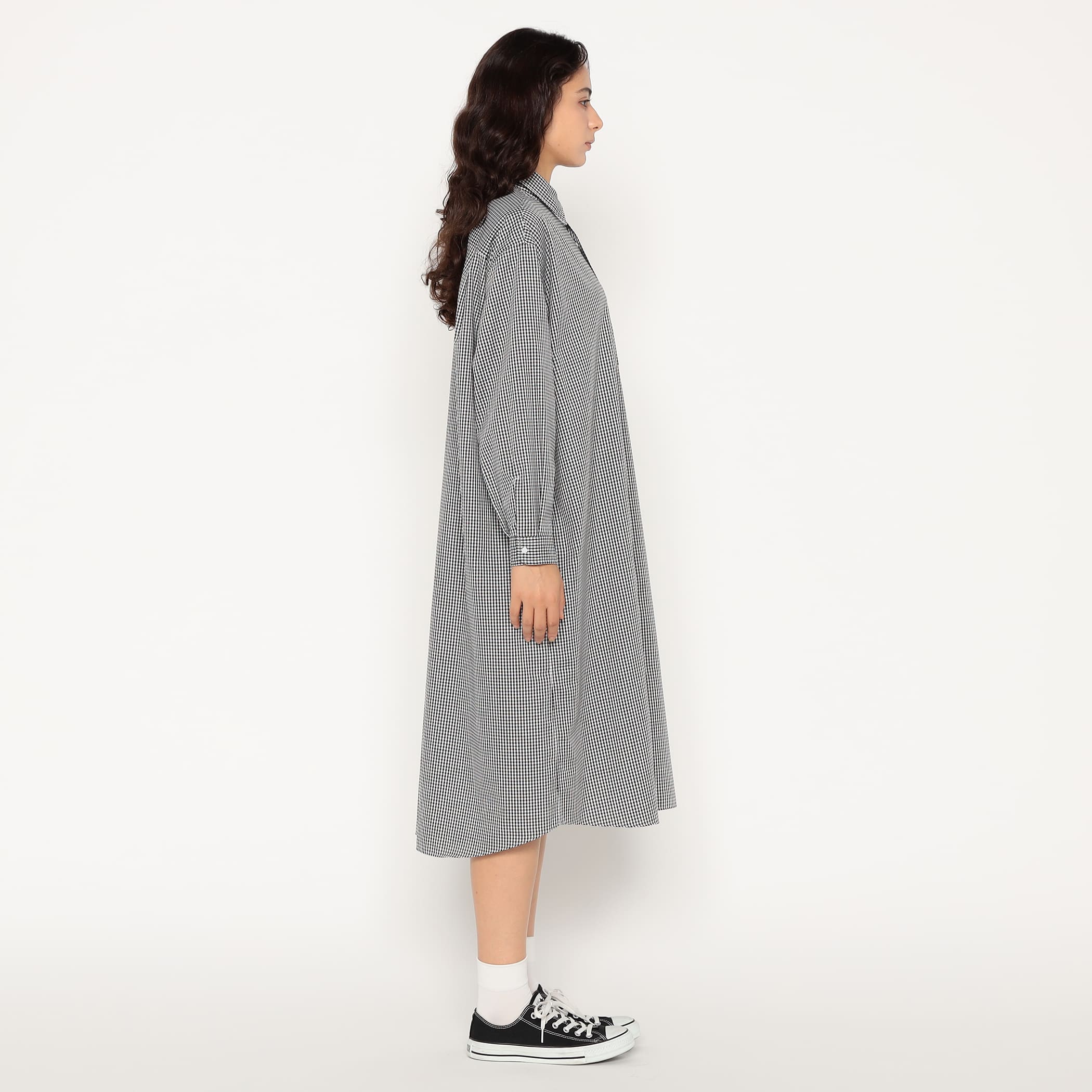 Women's Oxford Classic Collar Dress - Image 4