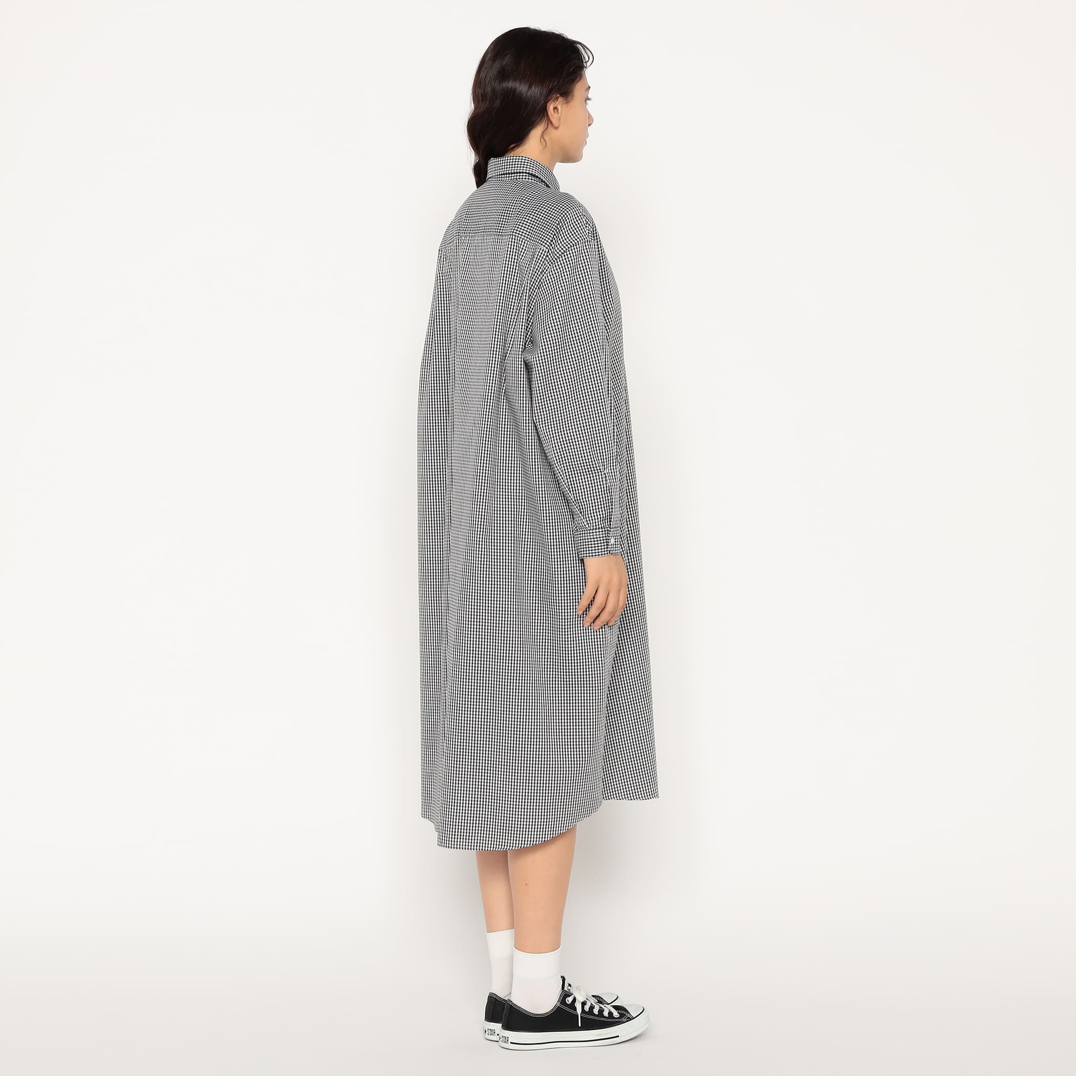 Women's Oxford Classic Collar Dress - Image 5