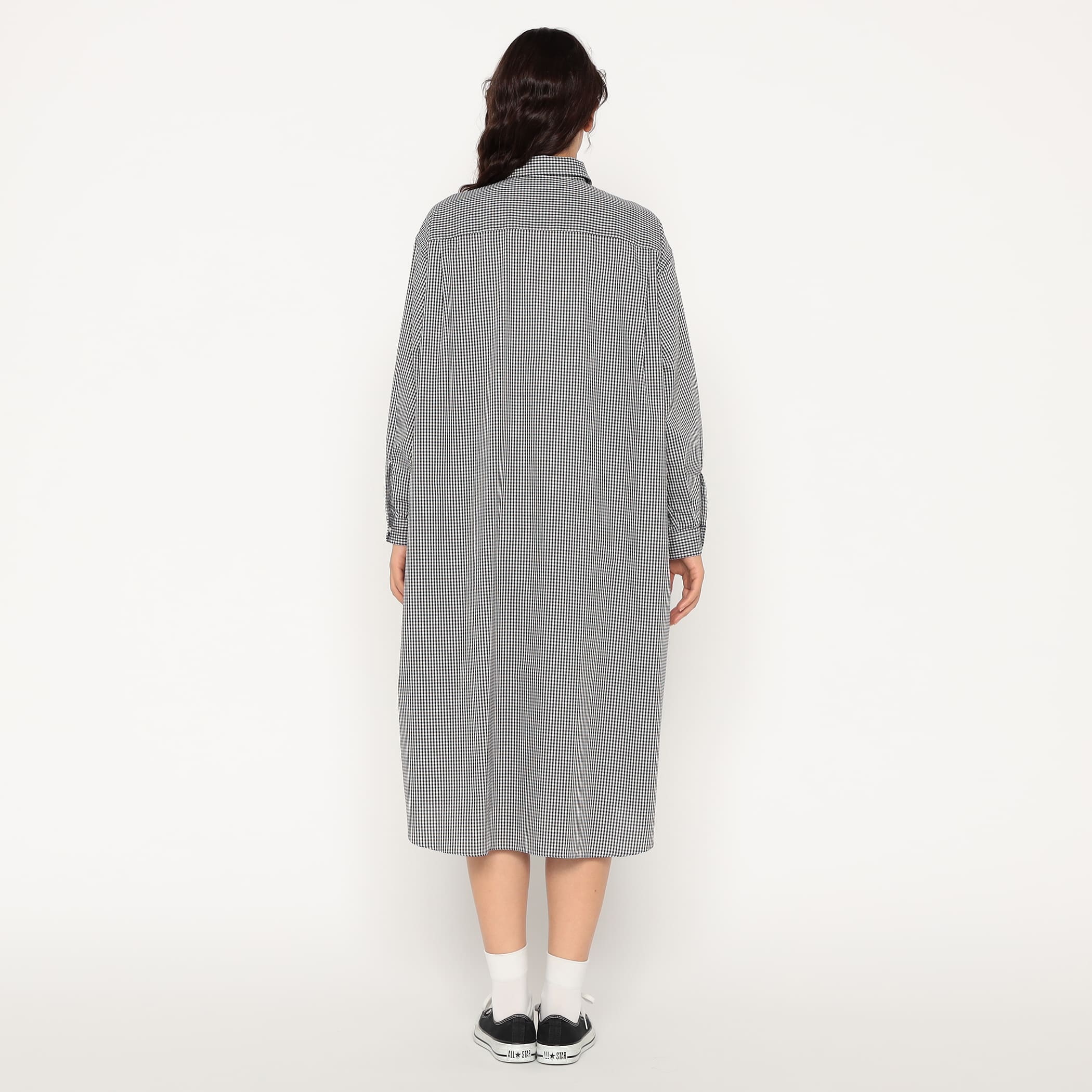 Women's Oxford Classic Collar Dress - Image 6