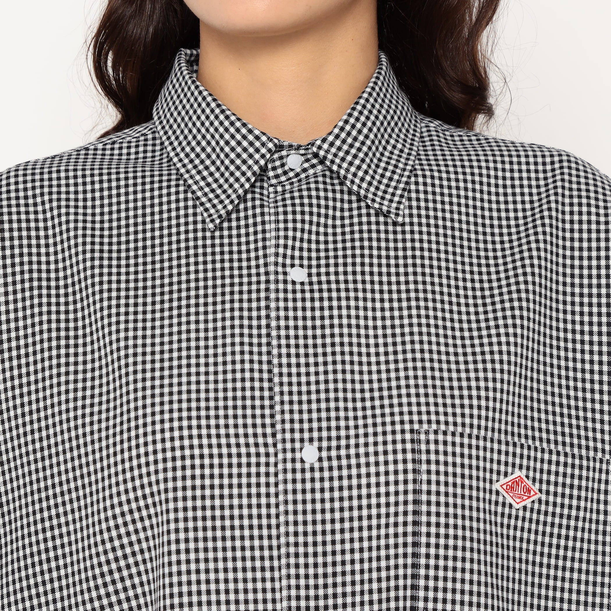 Women's Oxford Classic Collar Dress - Image 7