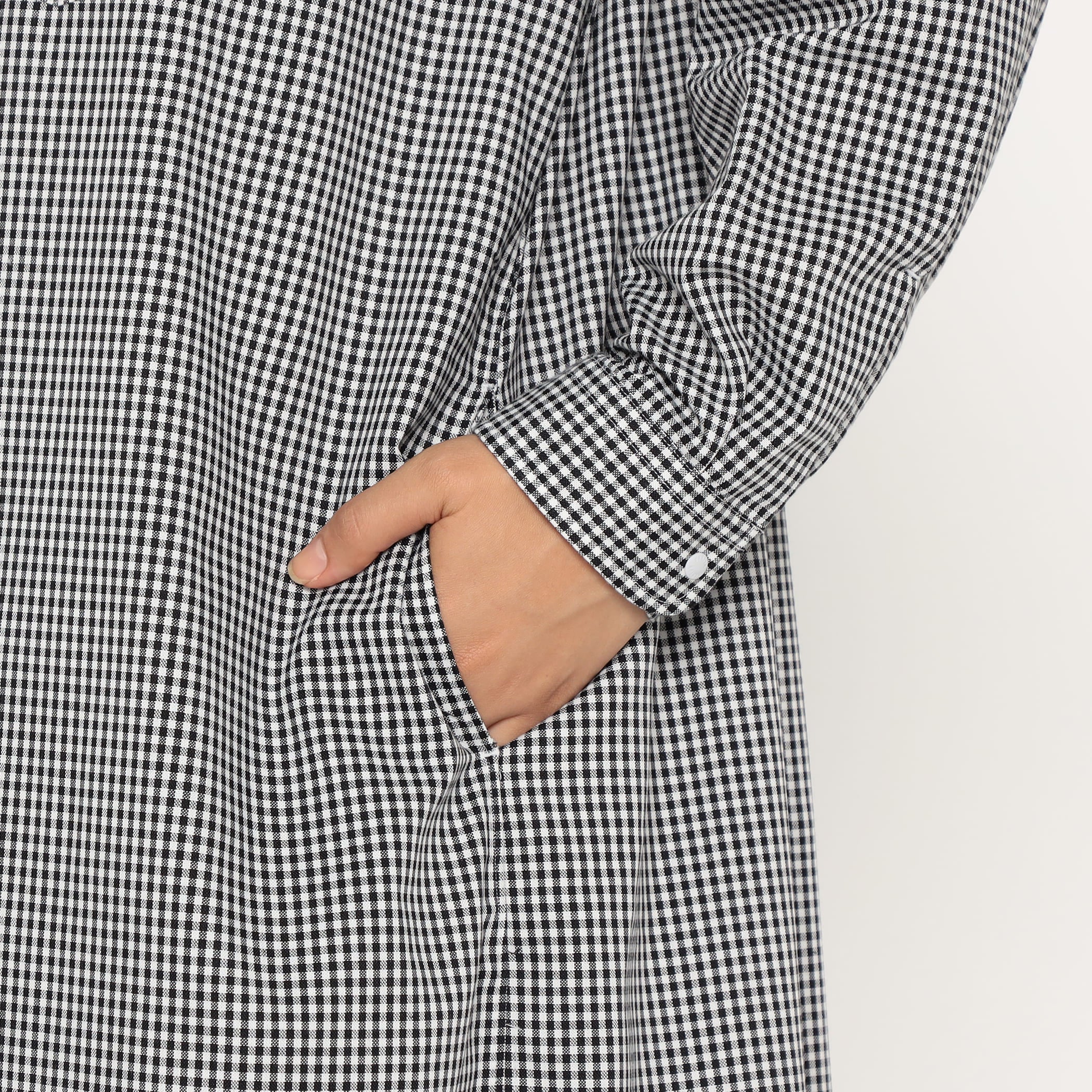 Women's Oxford Classic Collar Dress - Image 9