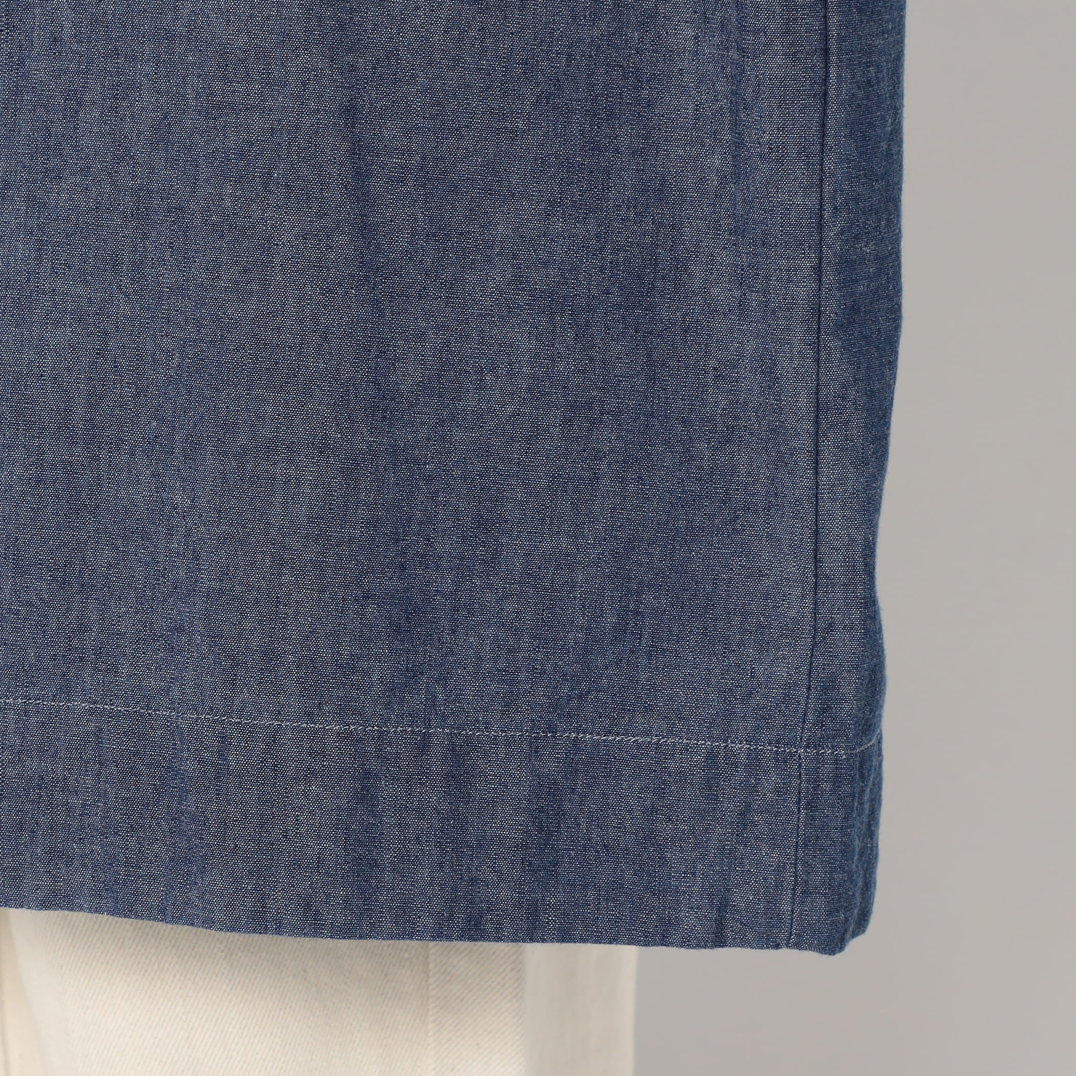 Women's Cotton Chambray Work Shirt Dress - Image 13