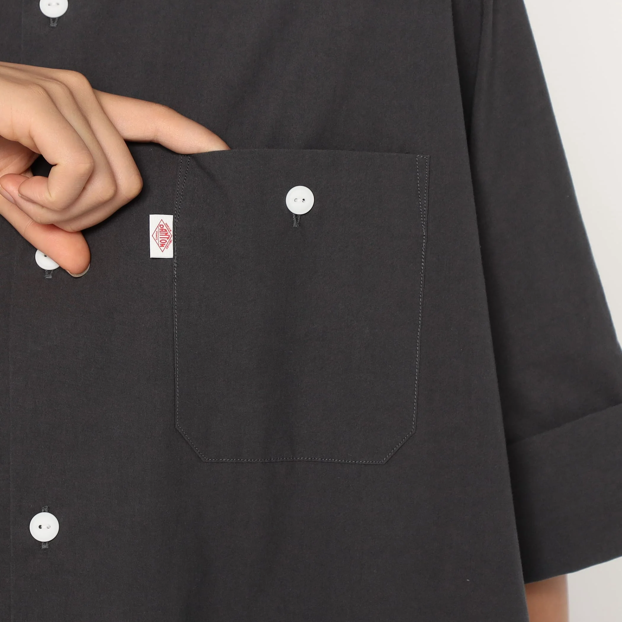 Women's Cotton Poplin Work Shirt Dress - Image 13