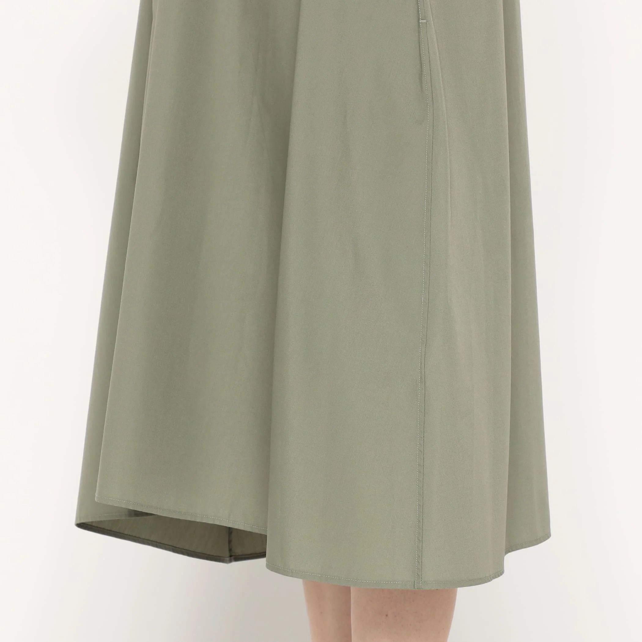 Women's T/C Broadcloth Gathered Shirt Dress - Image 12