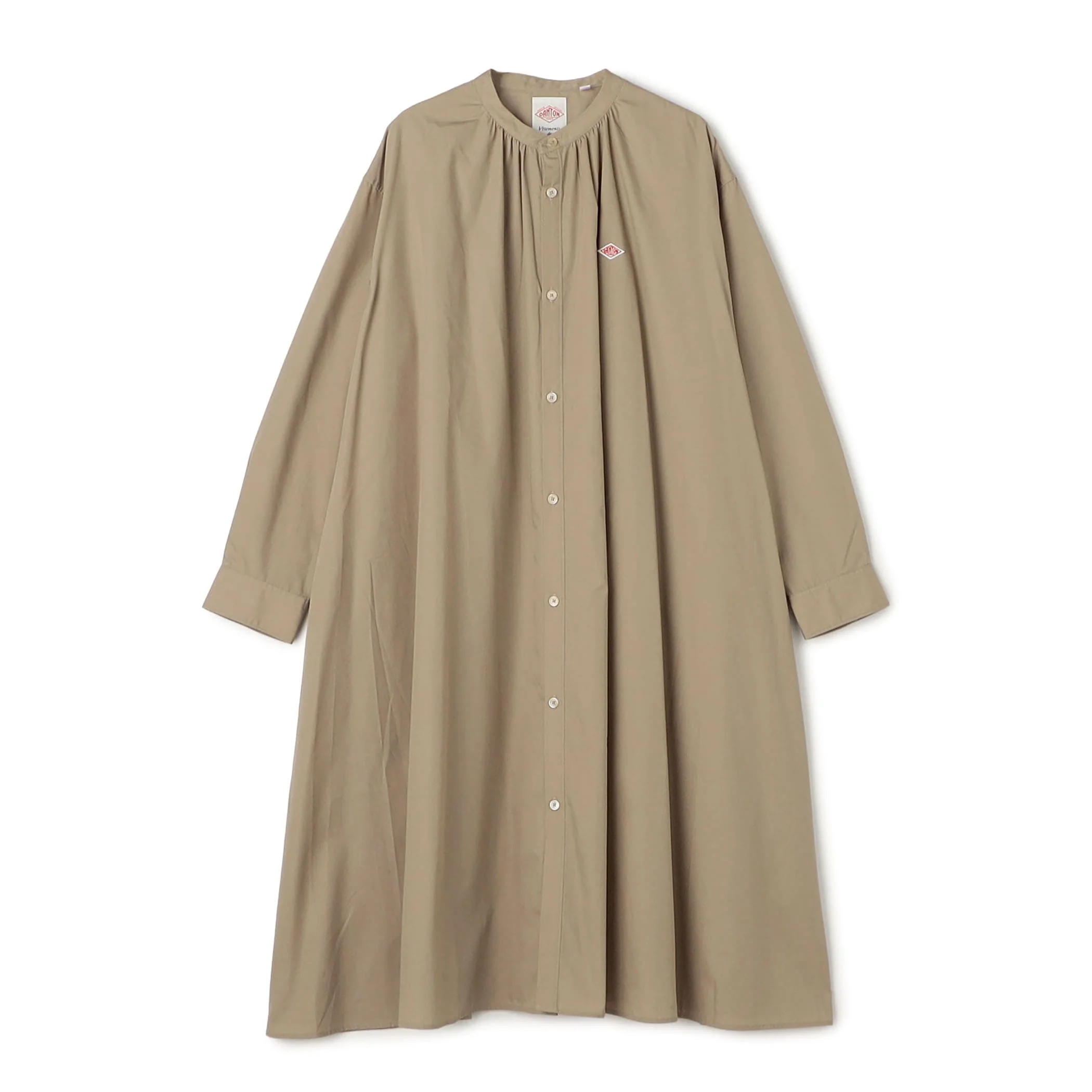 Women's T/C Broadcloth Gathered Shirt Dress - Image 14