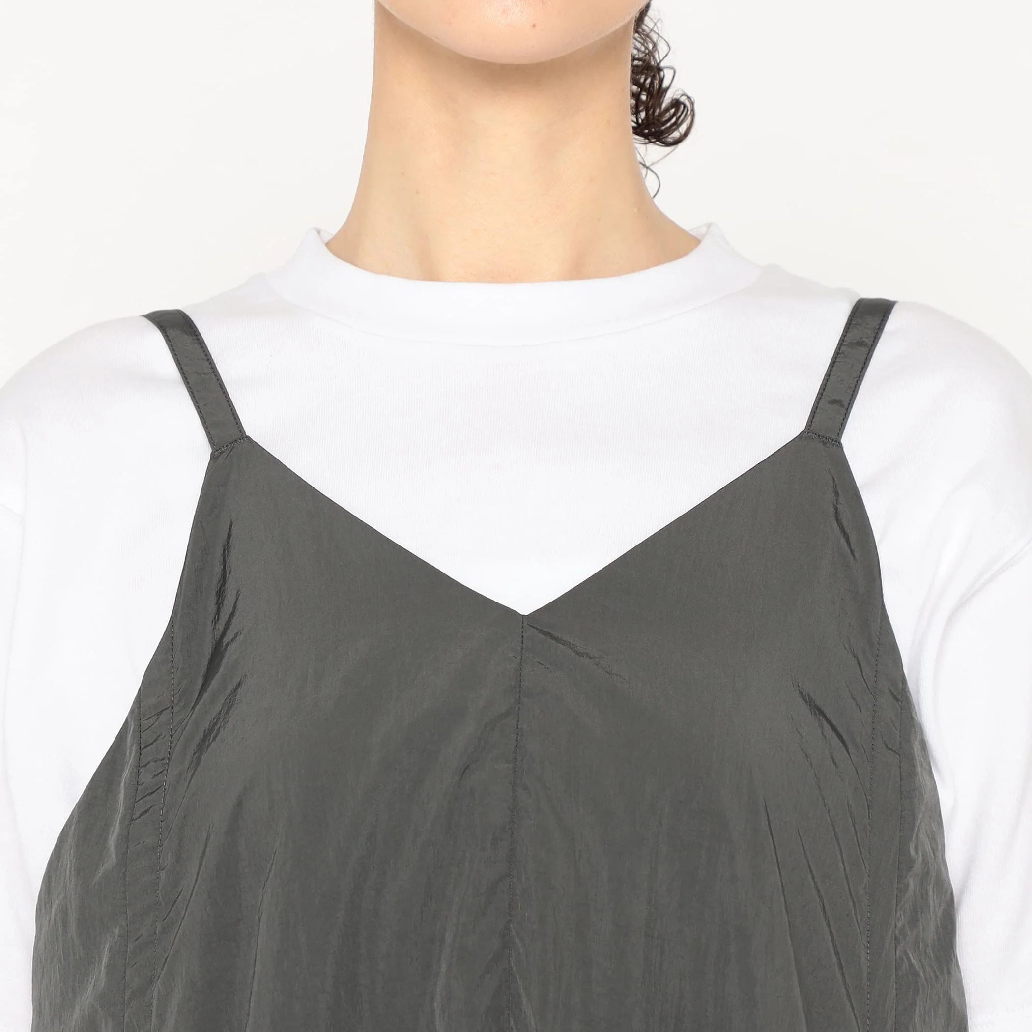 Women's Nylon Taffeta Camisole Dress - Image 11