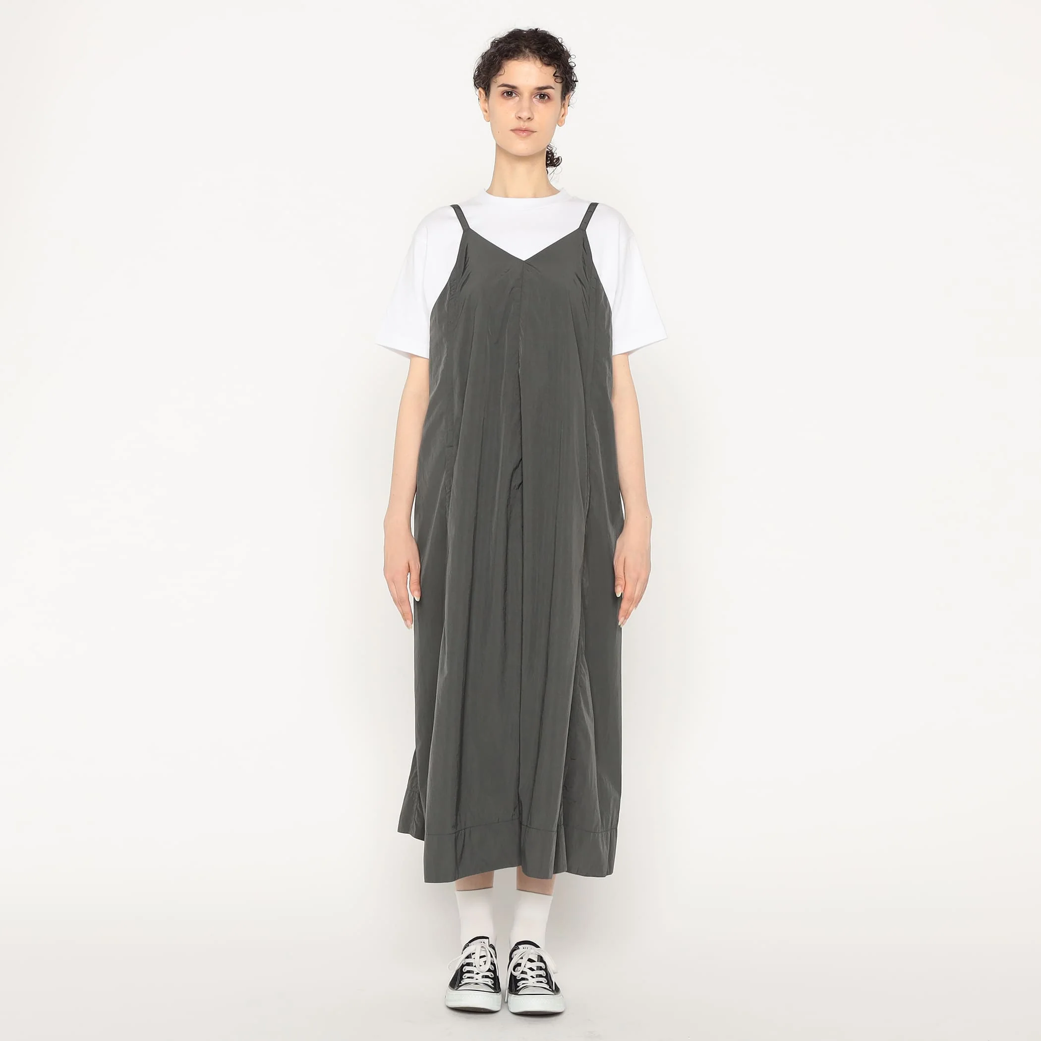 Women's Nylon Taffeta Camisole Dress - Image 6