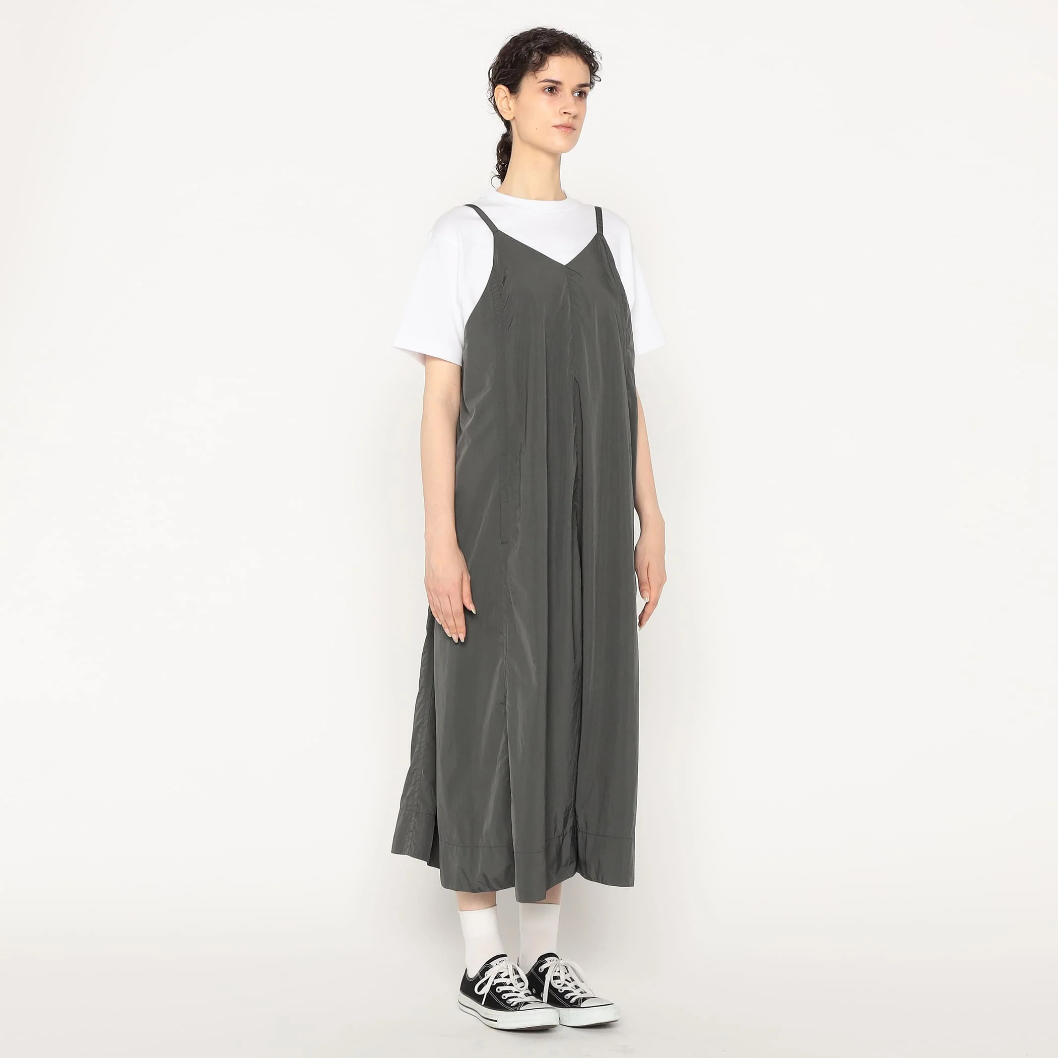 Women's Nylon Taffeta Camisole Dress - Image 7