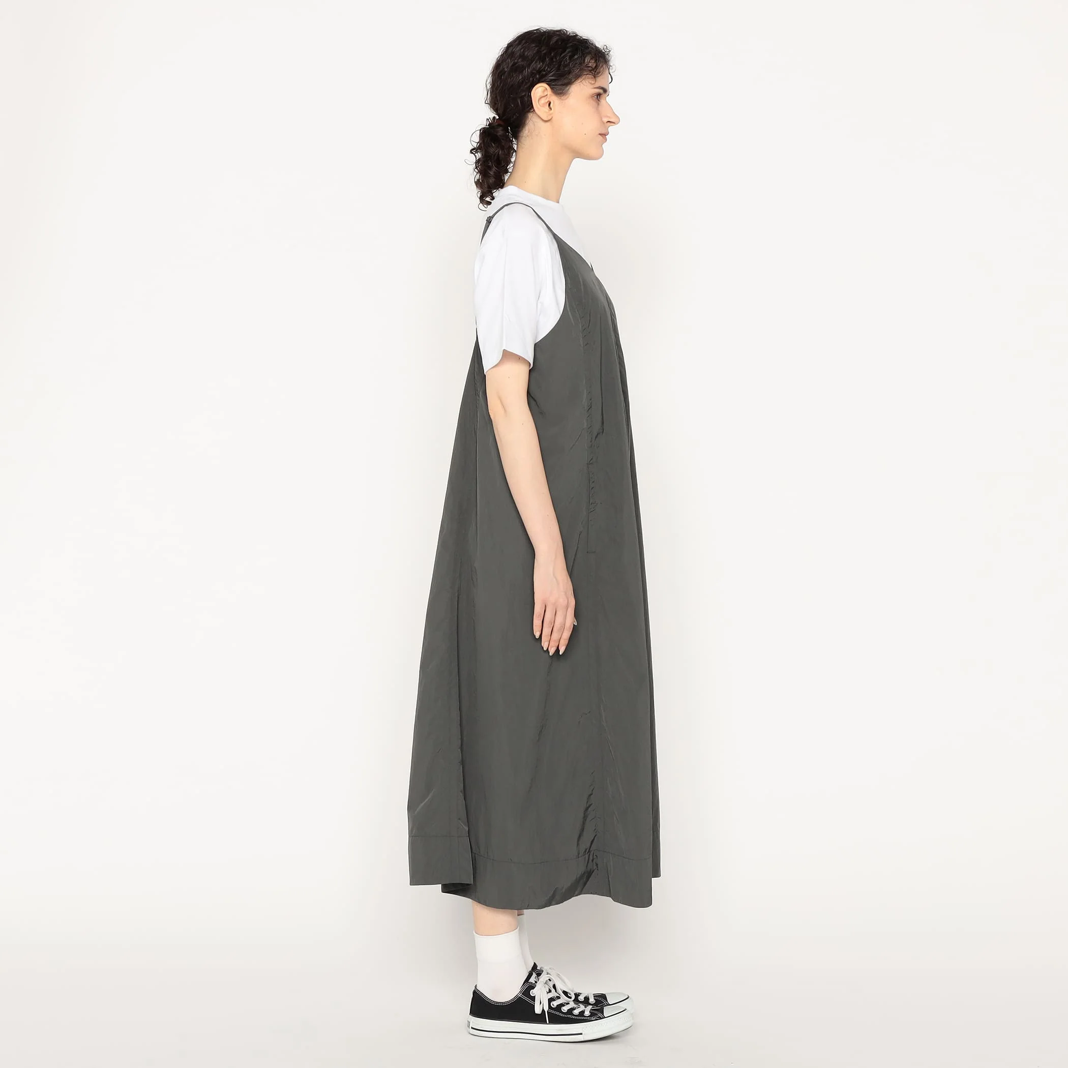 Women's Nylon Taffeta Camisole Dress - Image 8