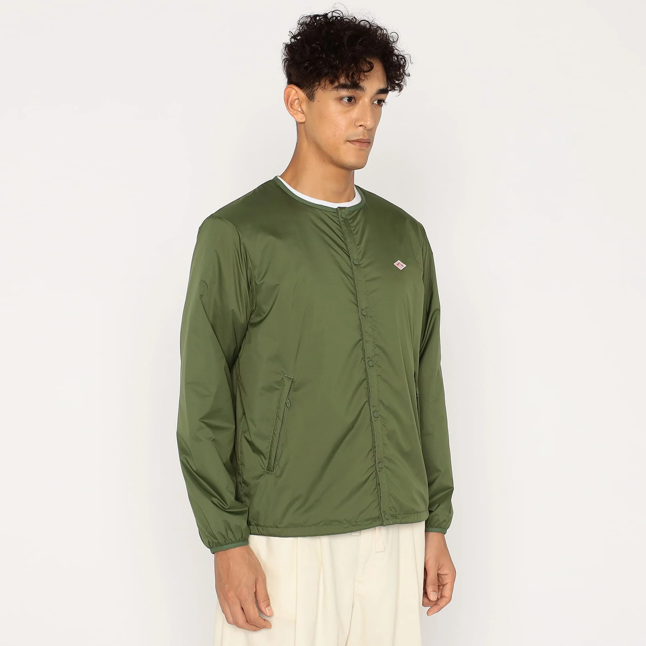 Men's Insulation Collarless Jacket - Image 3