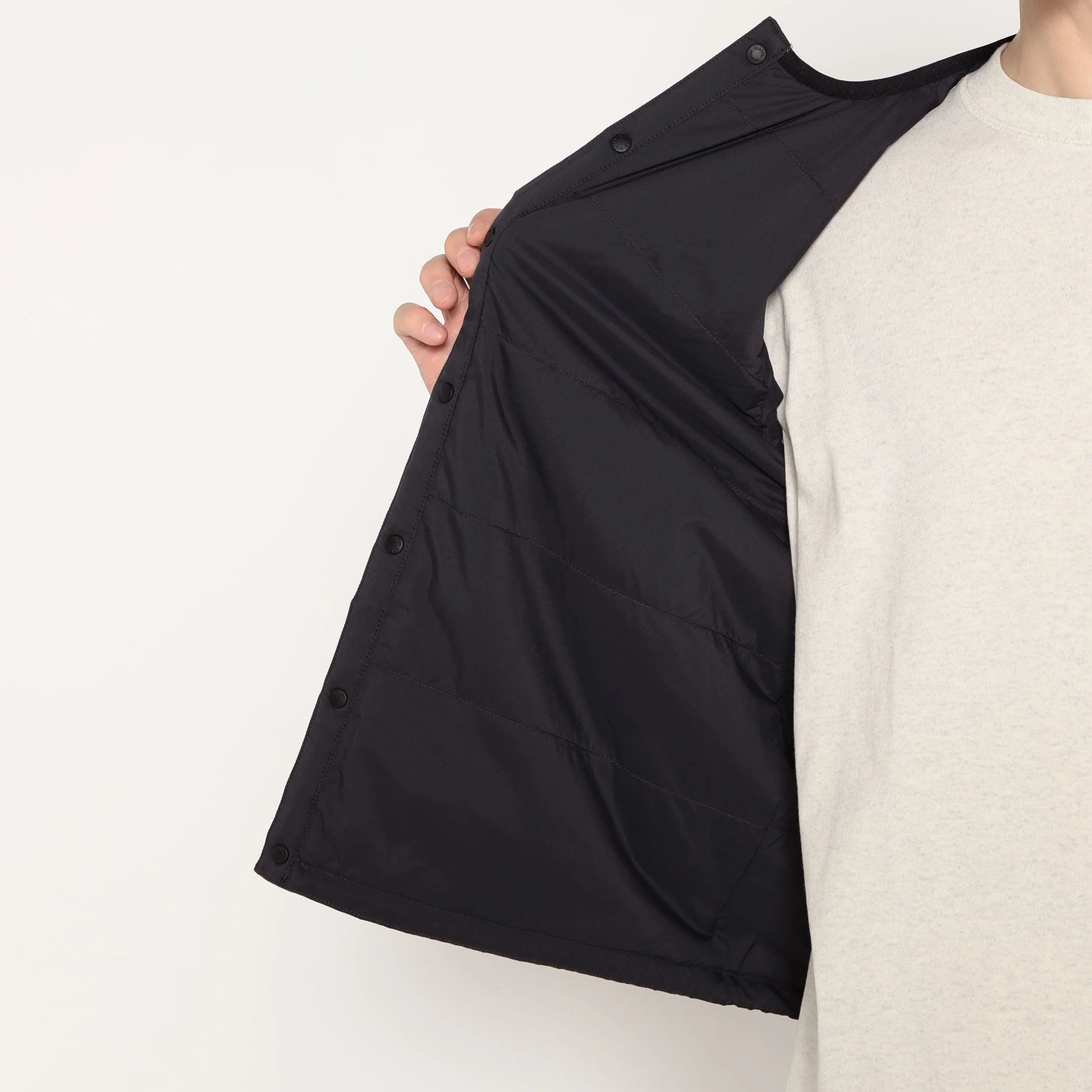 Men's Insulation Collarless Vest - Image 12