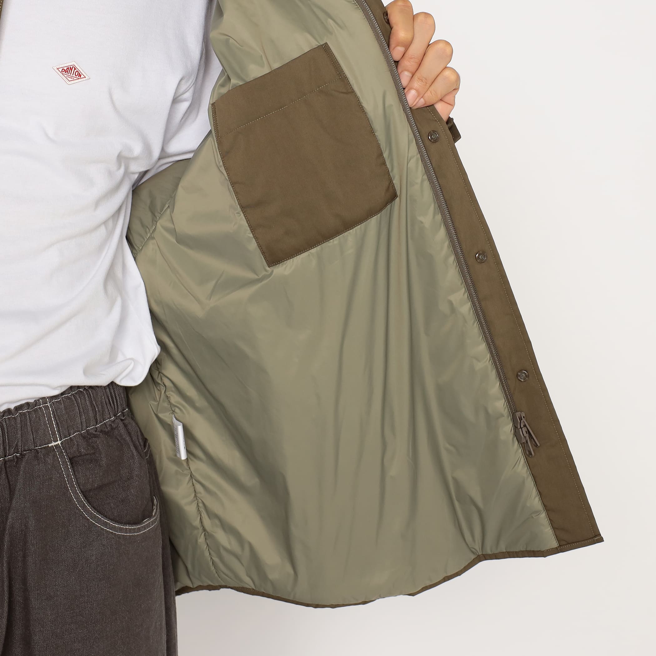 Men's Insulation Stand Collar Shirt Jacket - Image 12