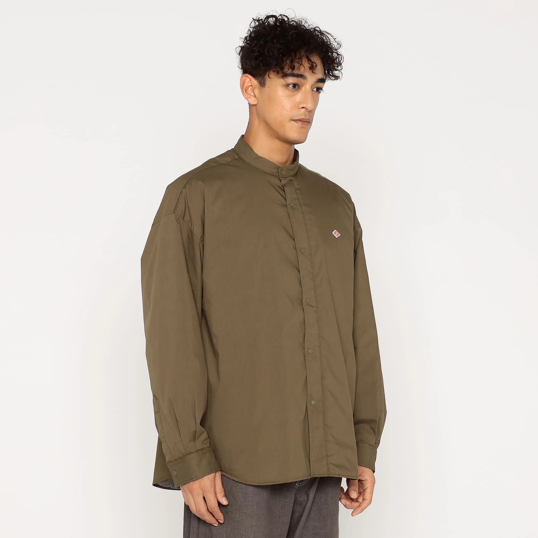 Men's Insulation Stand Collar Shirt Jacket - Image 3