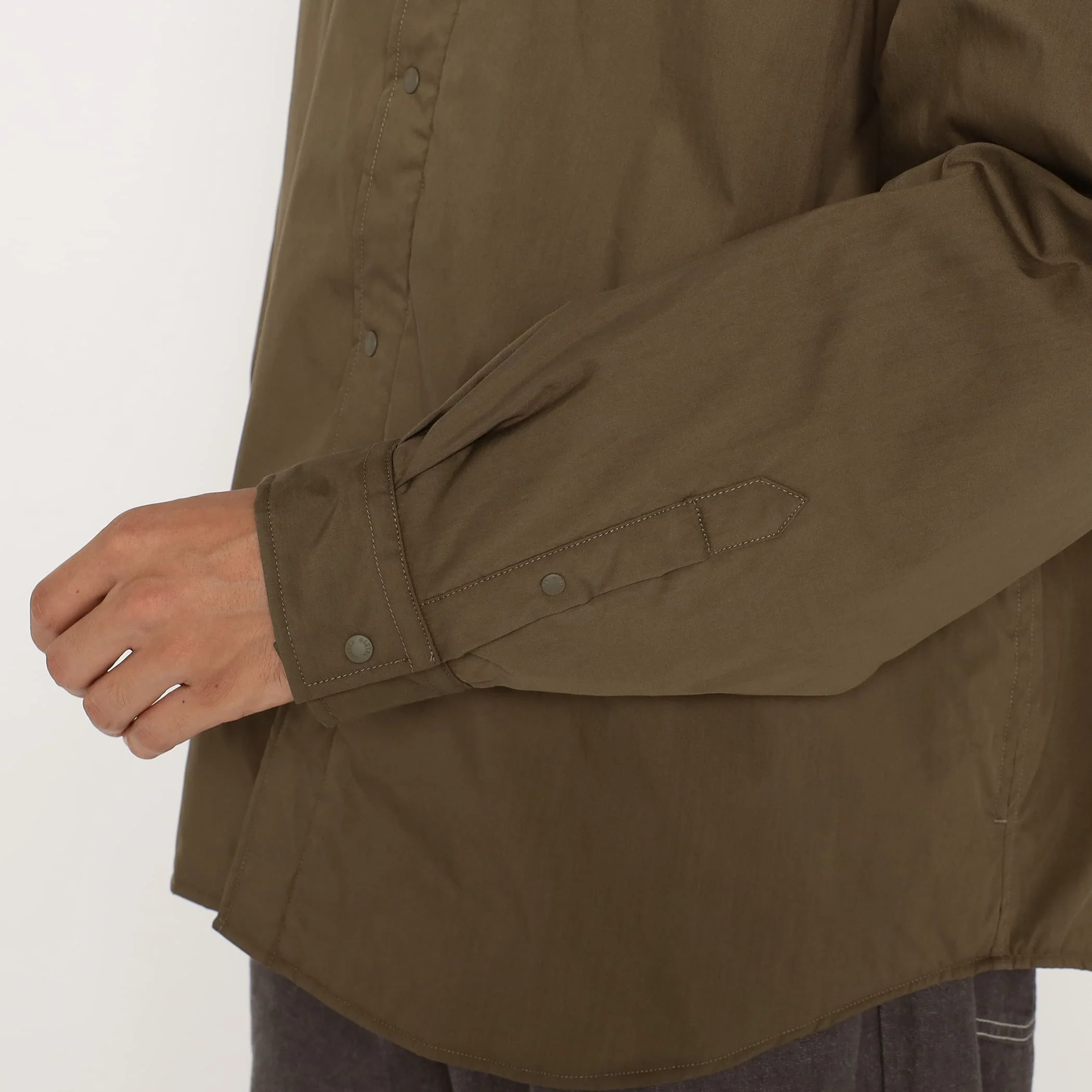 Men's Insulation Stand Collar Shirt Jacket - Image 8