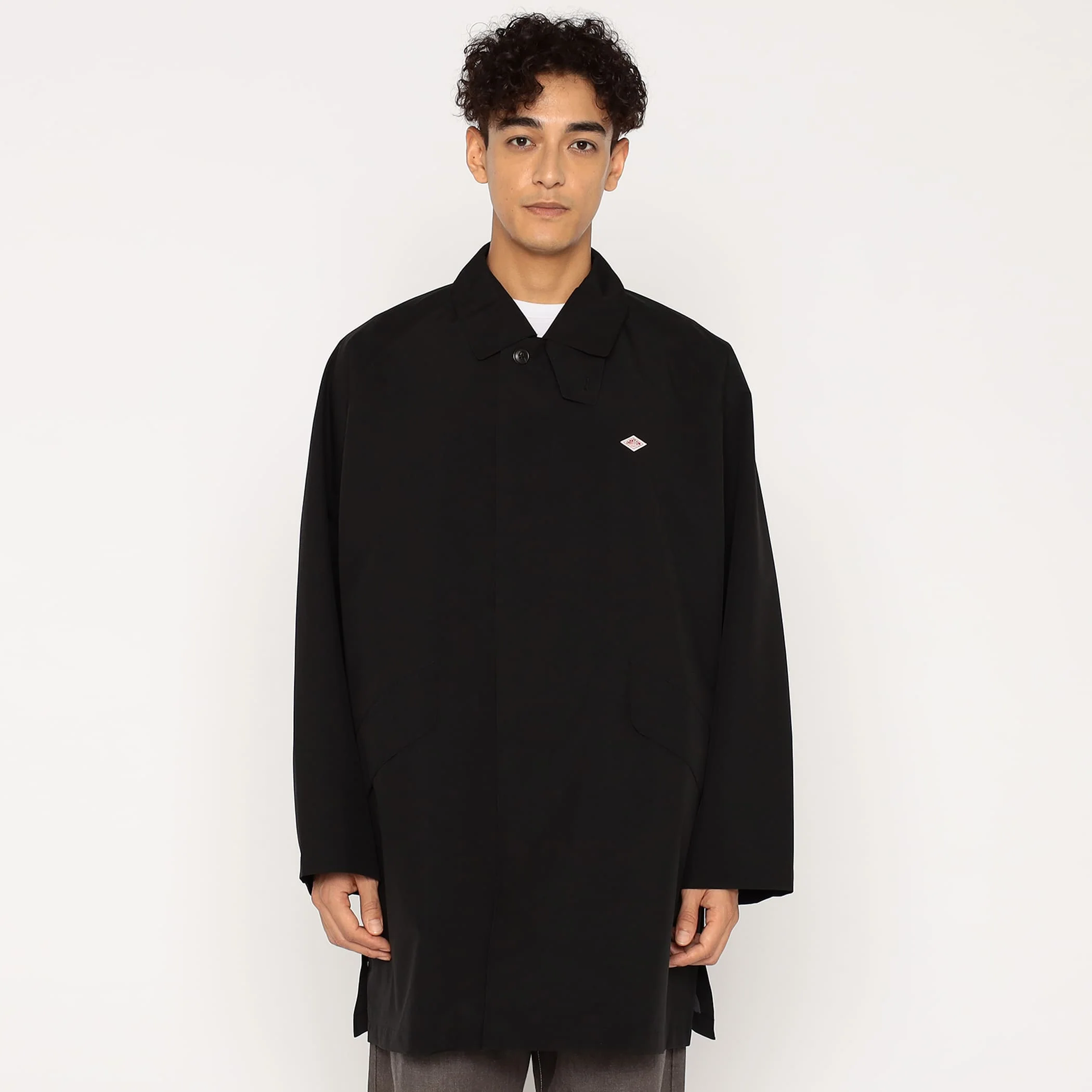 Men's 3-Layer Cloth Balmacaan Mid-length Coat - Image 4
