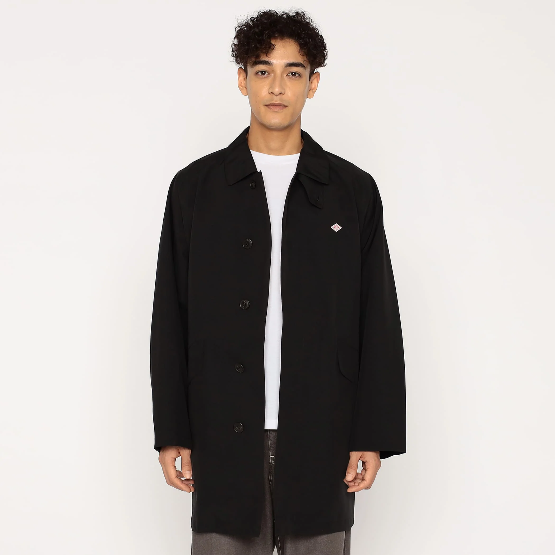 Men's 3-Layer Cloth Balmacaan Mid-length Coat - Image 5