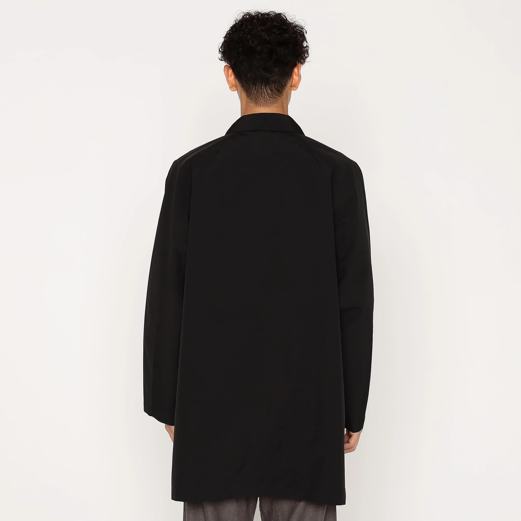 Men's 3-Layer Cloth Balmacaan Mid-length Coat - Image 9