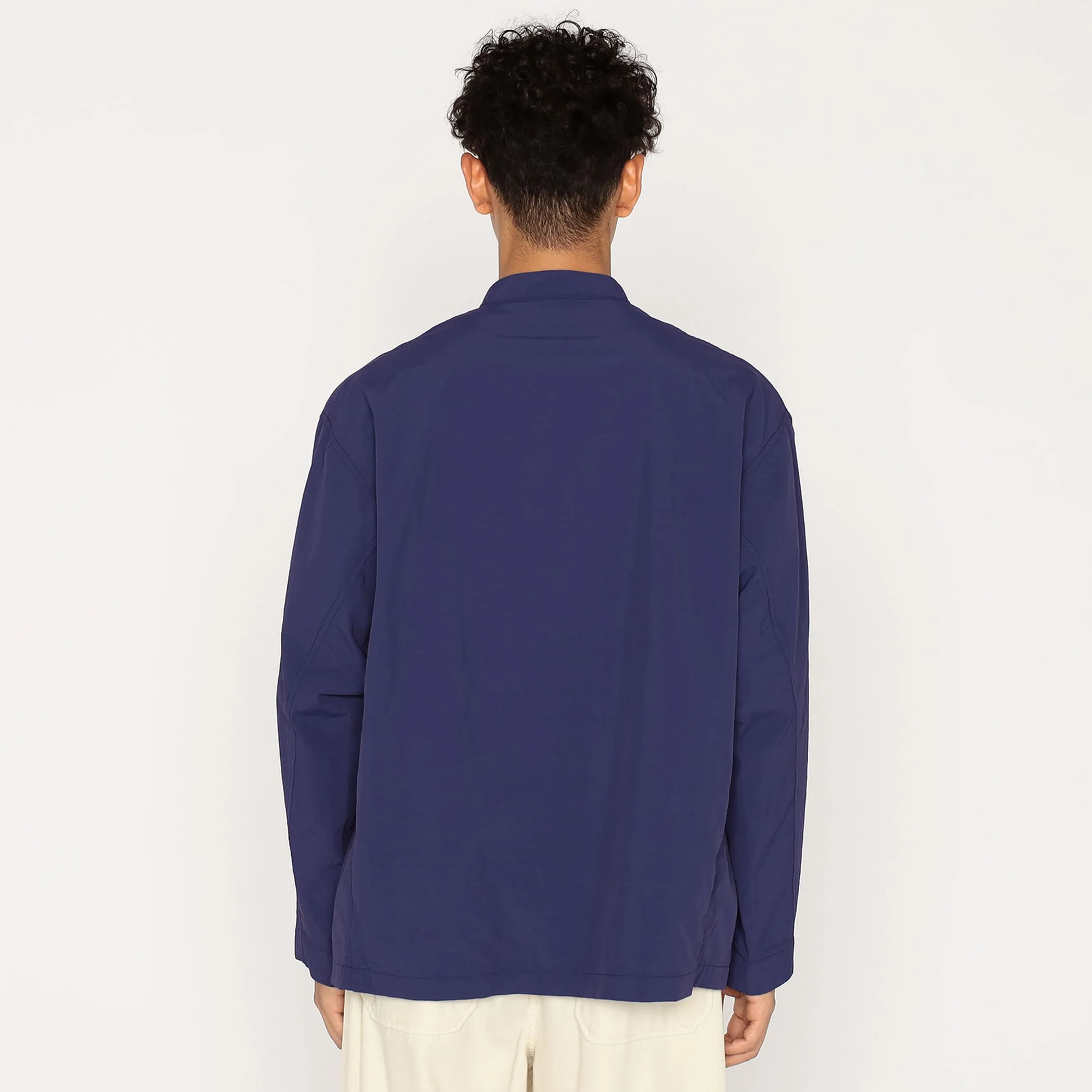 Men's Nylon Tusser Stand Collar Jacket - Image 4